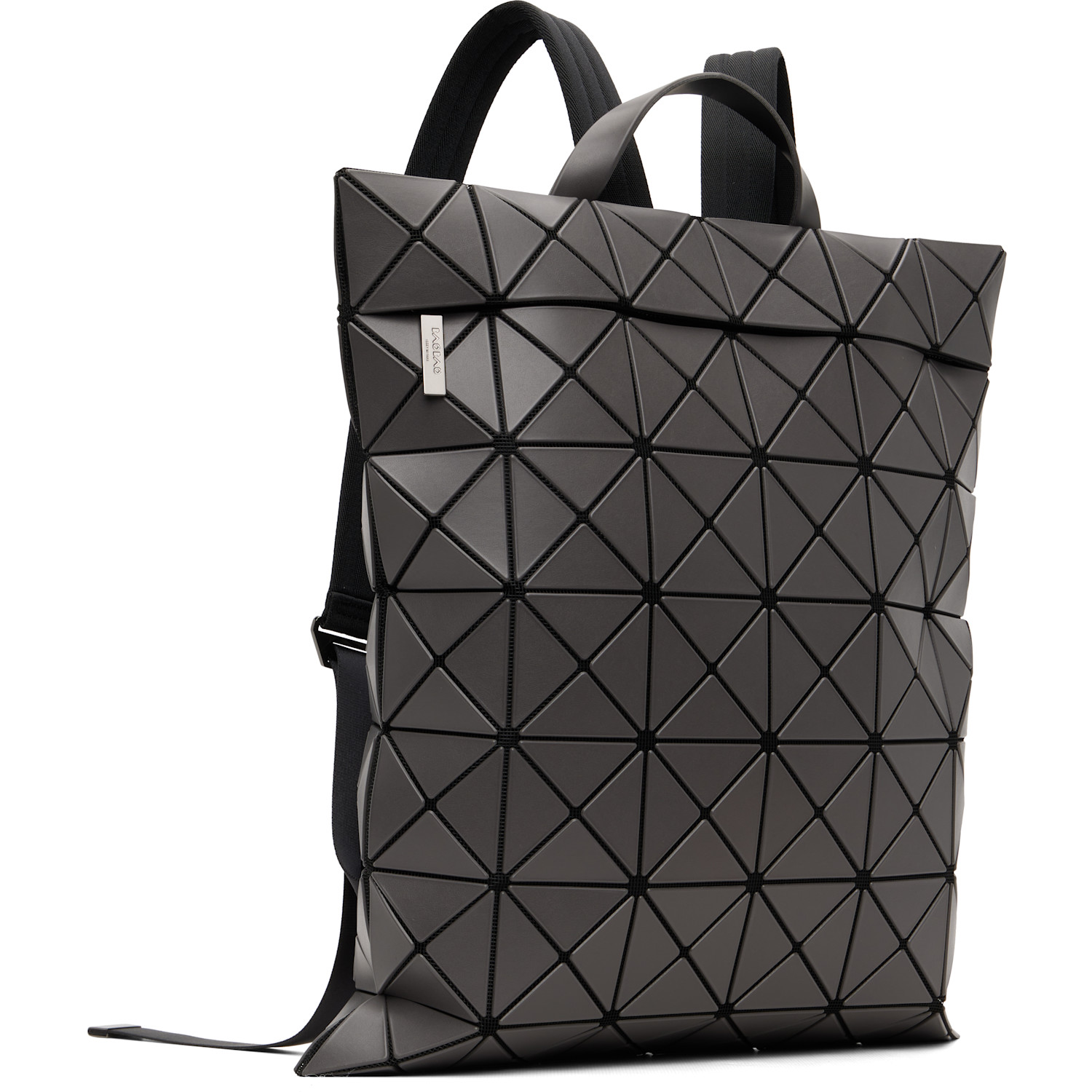  Bao Bao Issey Miyake Gray Flat Pack Backpack 