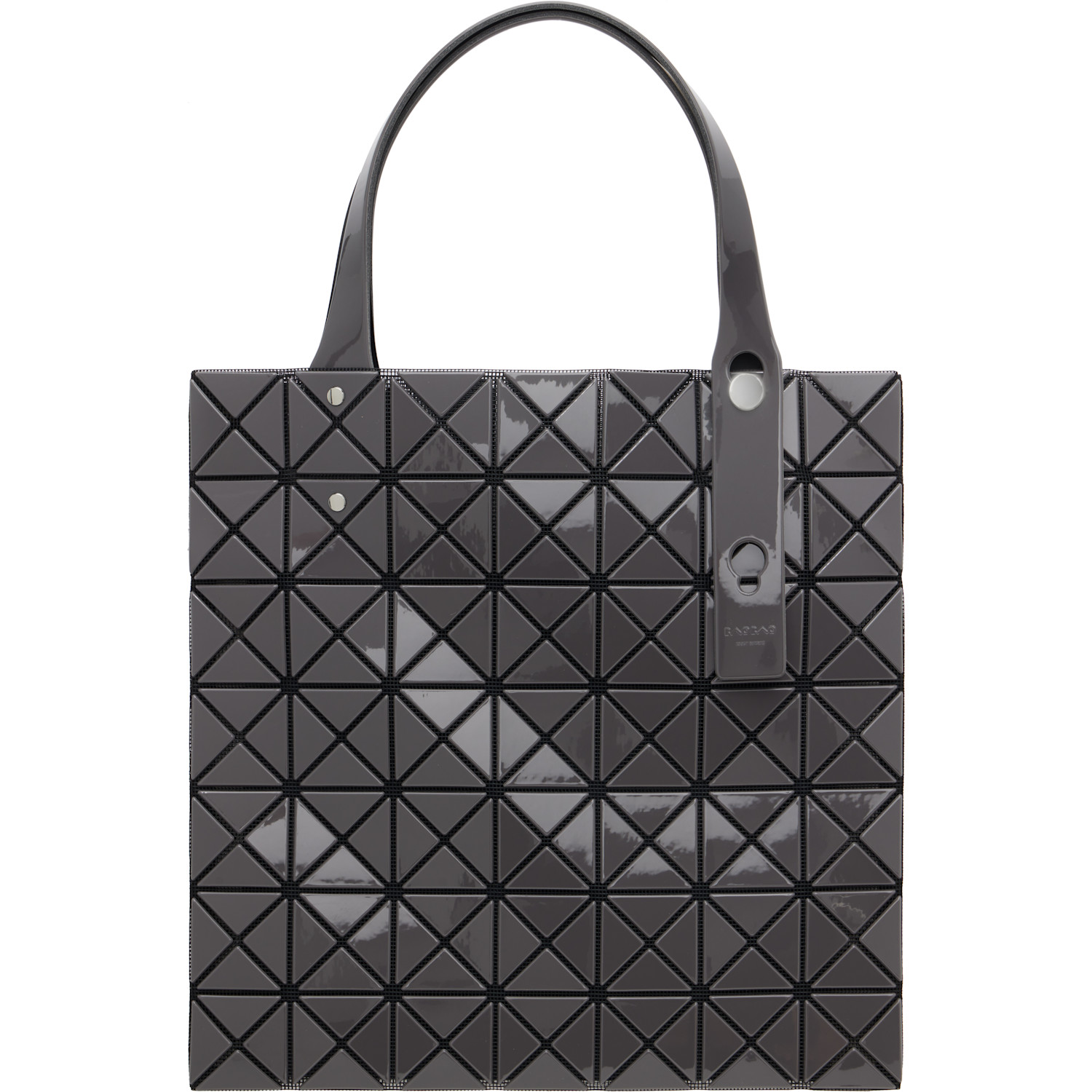 BAO BAO ISSEY MIYAKE Gray Prism Gloss Tote