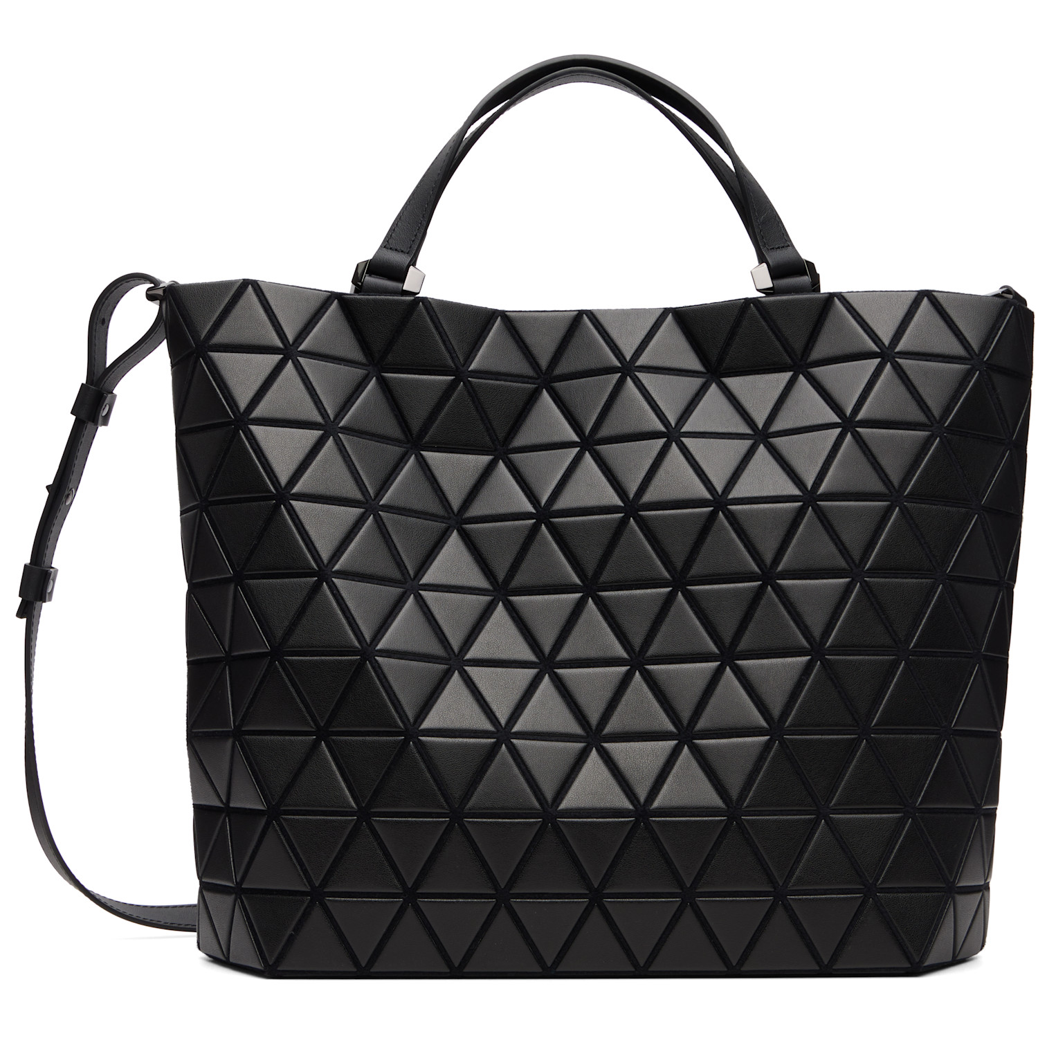 BAO BAO ISSEY MIYAKE Black Crystal Matte Bag