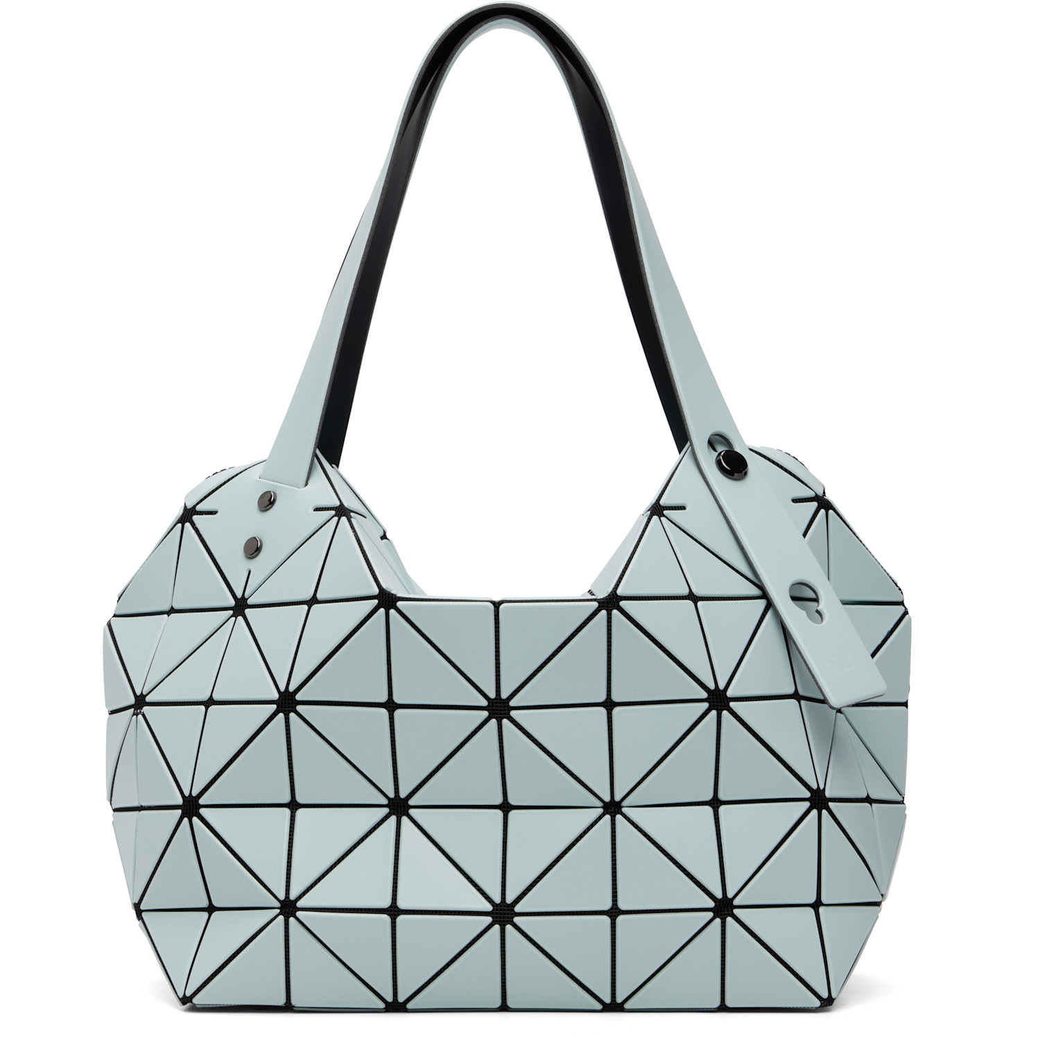 Bao Bao Issey Miyake Blue Boston Tote In 73-sky Blue