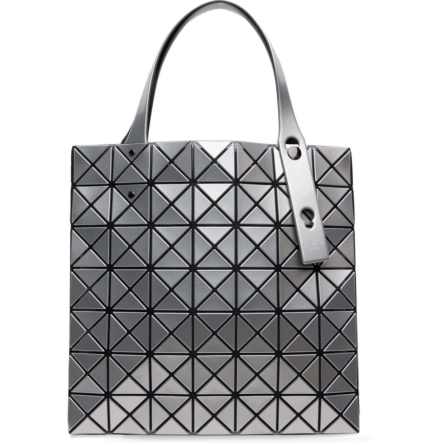 BAO BAO ISSEY MIYAKE Silver Prism Tote