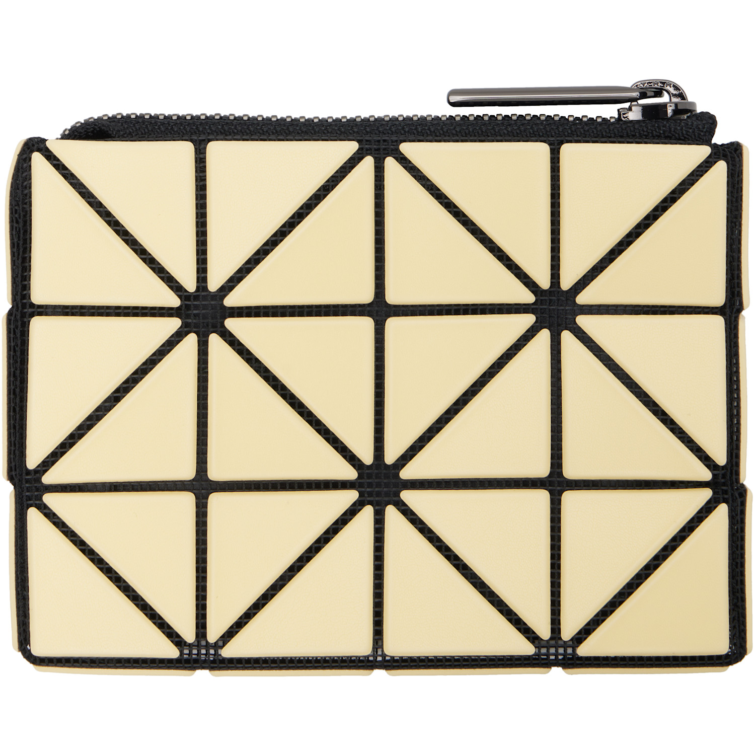  Bao Bao Issey Miyake Yellow Casette Card Holder 