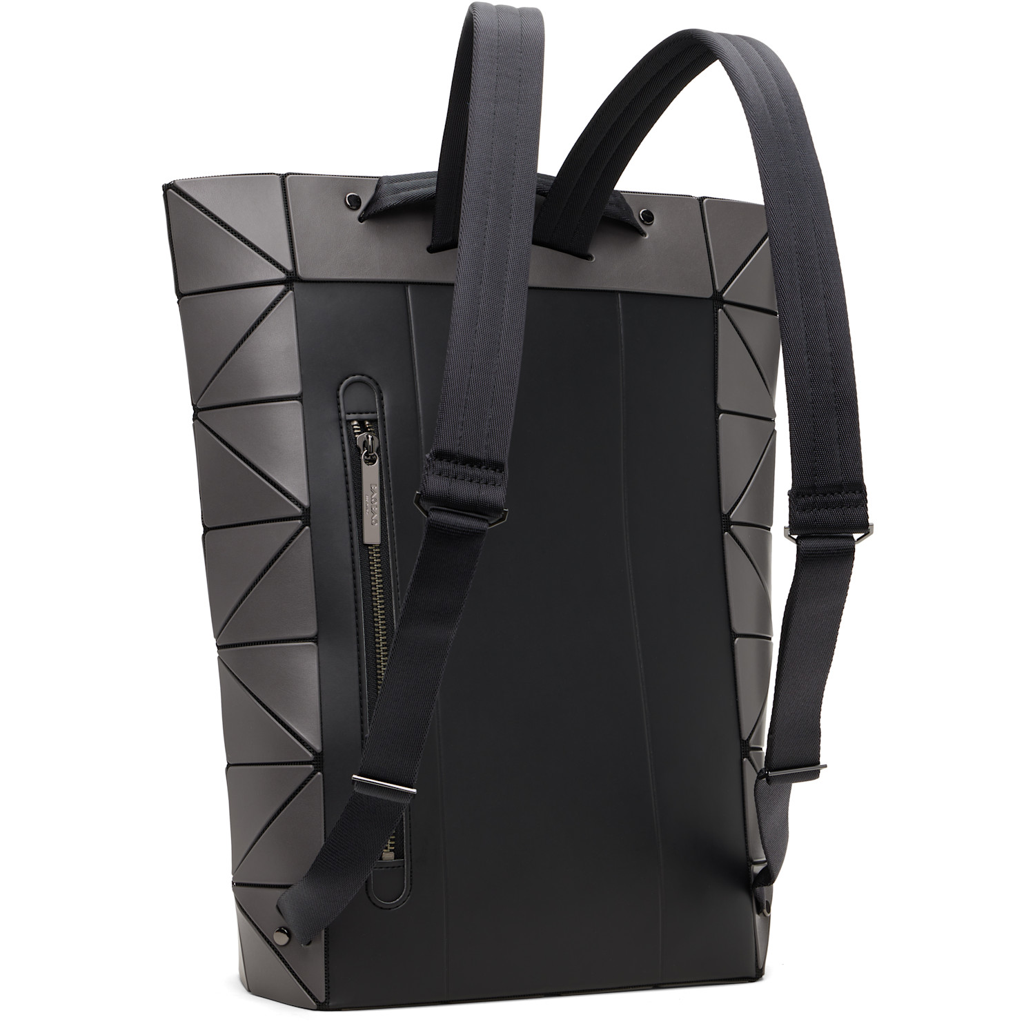  Bao Bao Issey Miyake Gray Blocky Backpack 