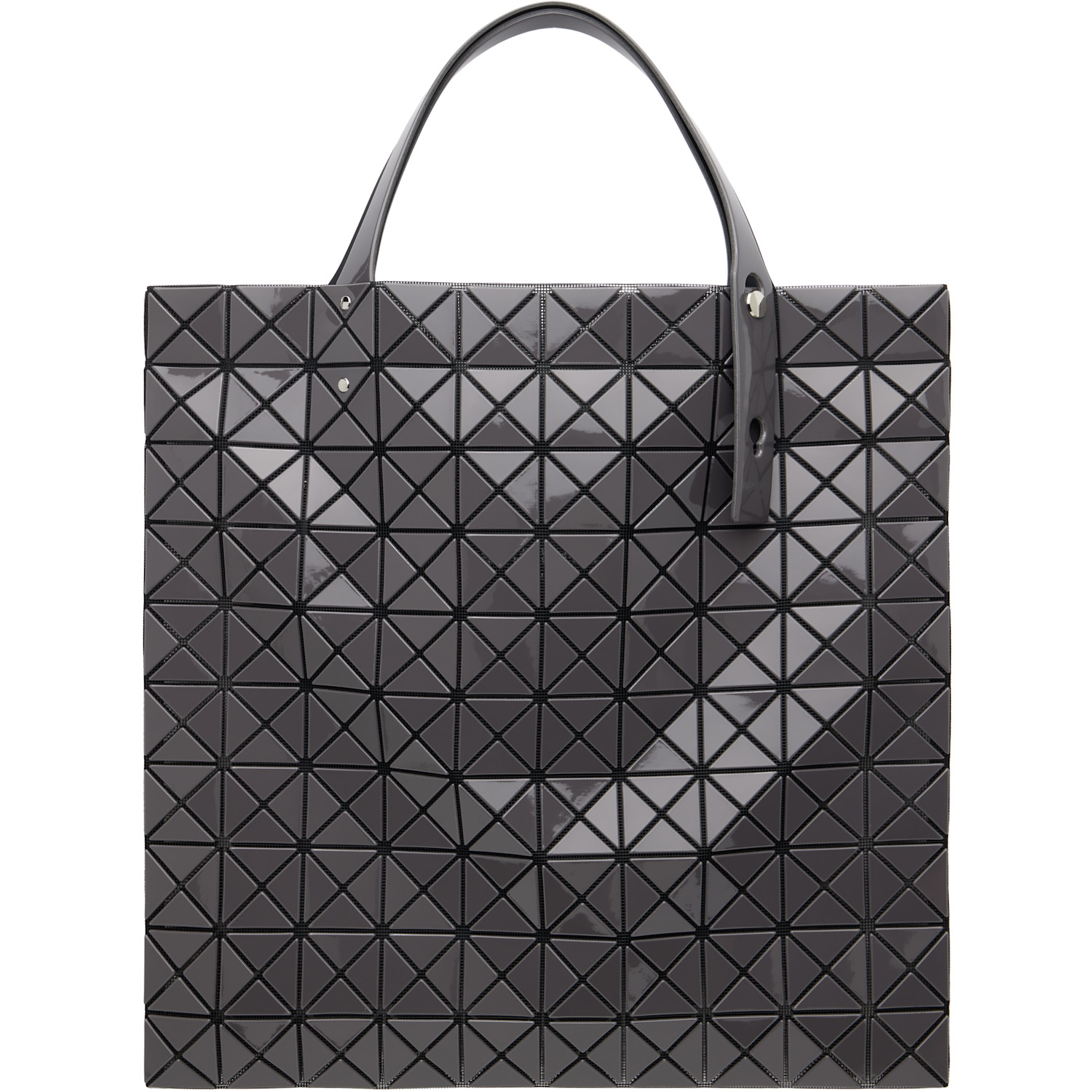 BAO BAO ISSEY MIYAKE Gray Prism Gloss Tote