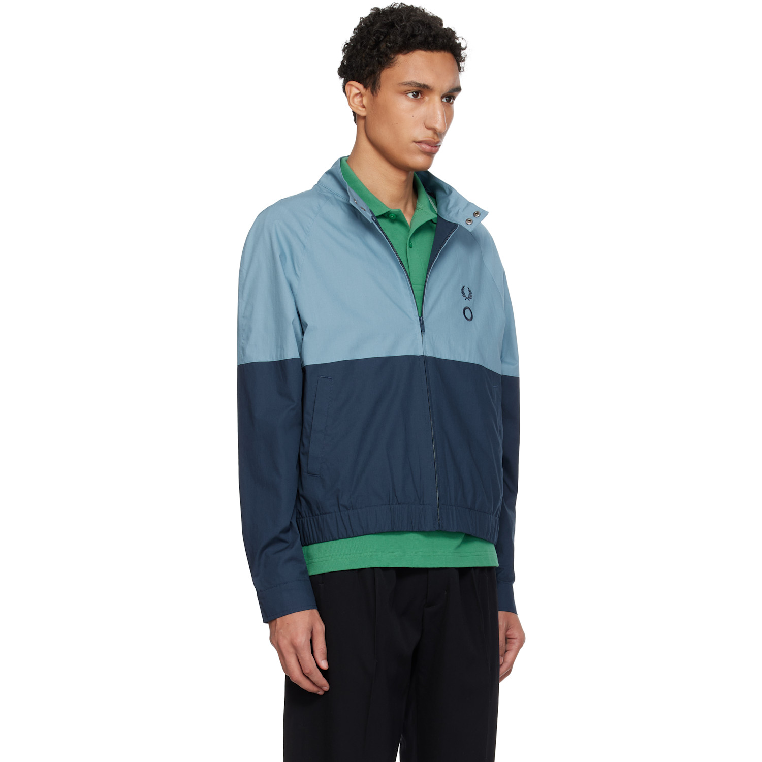  Craig Green Blue Fred Perry Edition Raglan Shirt Jacket 