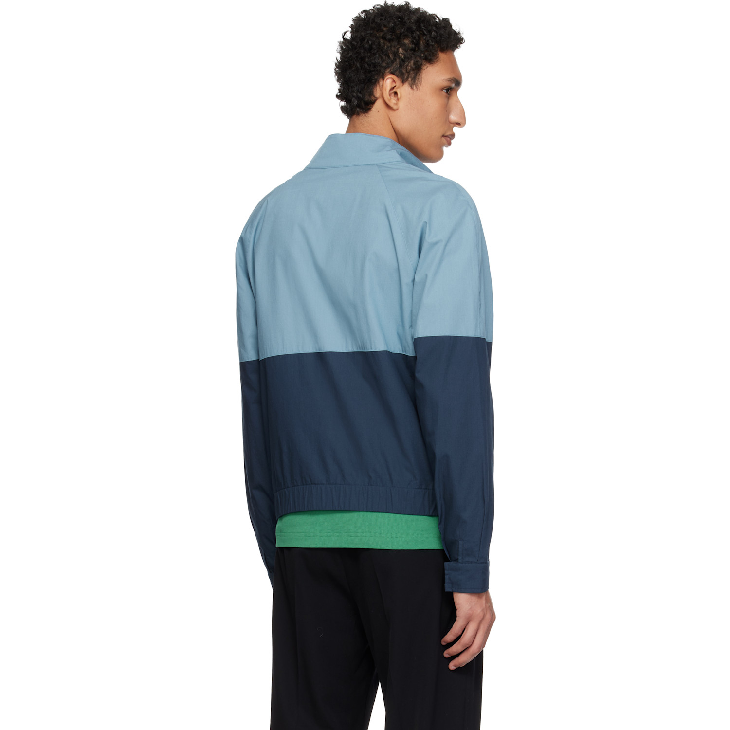  Craig Green Blue Fred Perry Edition Raglan Shirt Jacket 