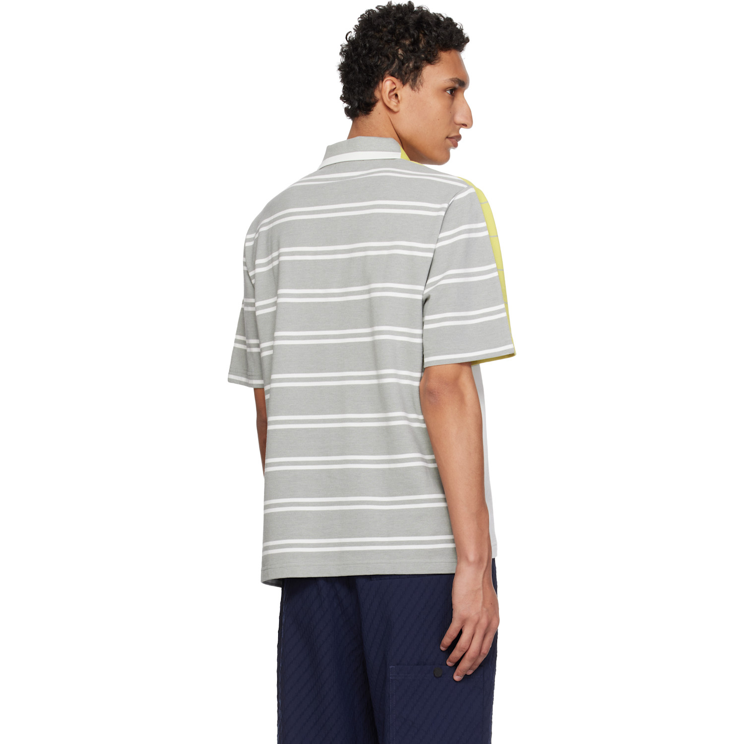  Craig Green Multicolor Fred Perry Edition 'half And Half' Polo 