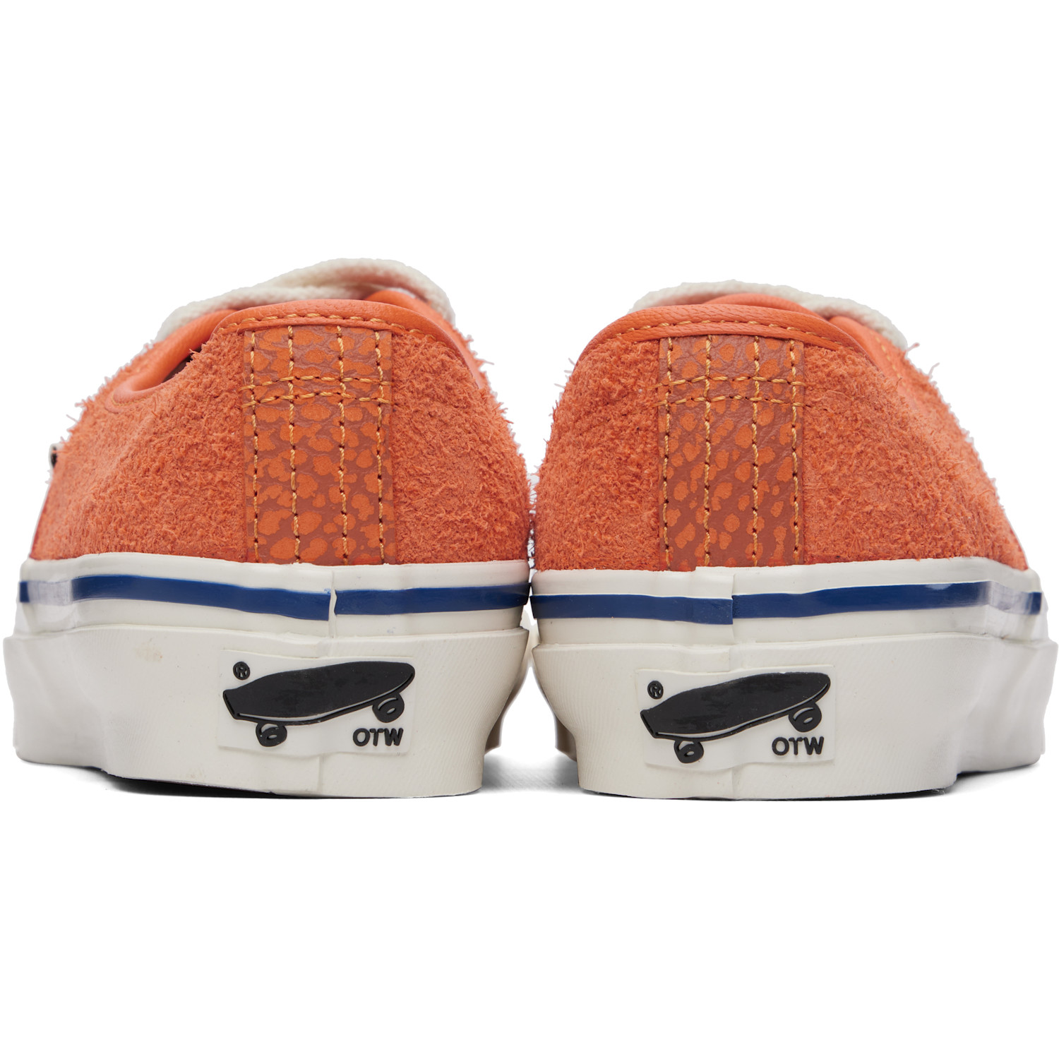  Vans Orange Otw Authentic 44 Siped Vibram Sneakers 