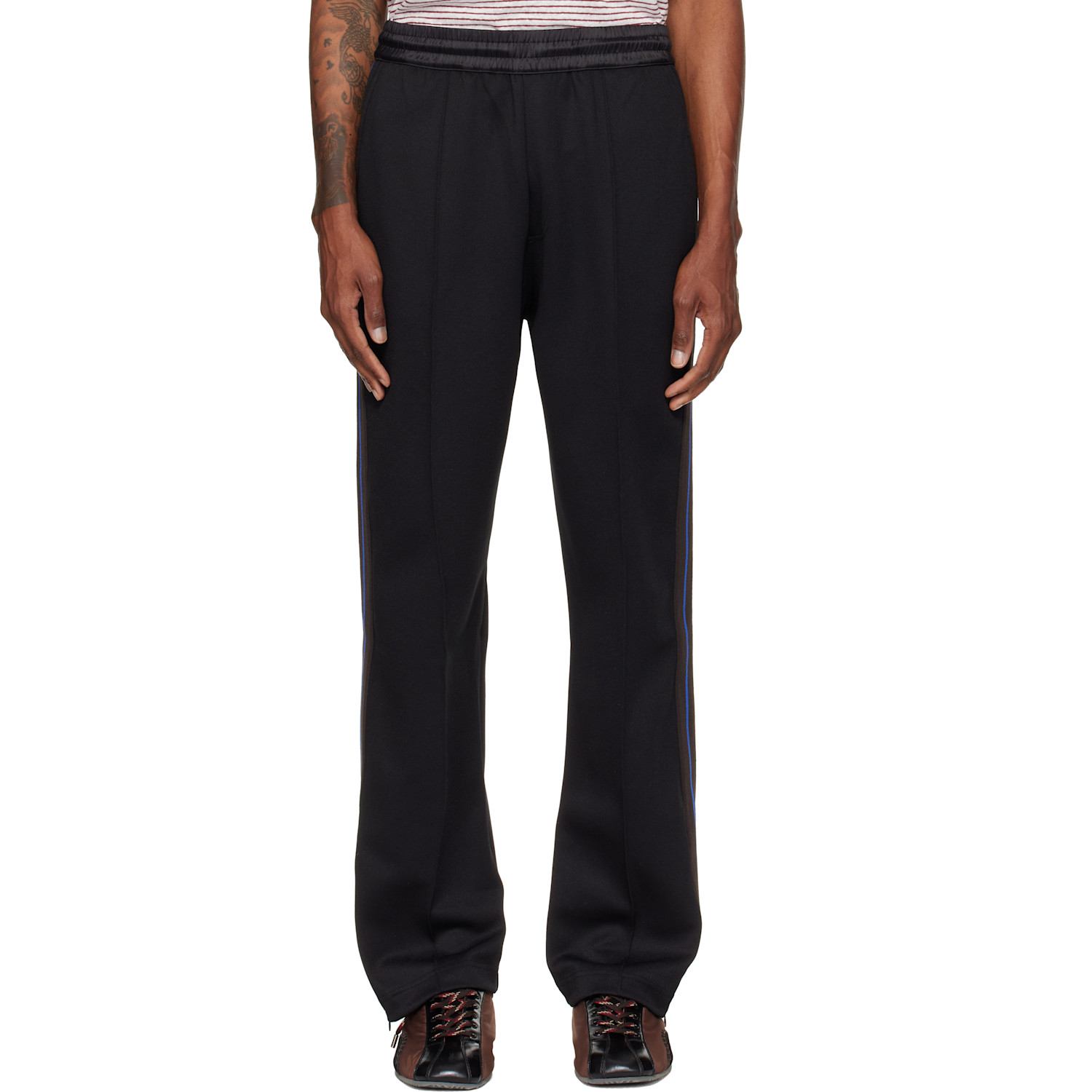 Wales Bonner Black Form Track Pants