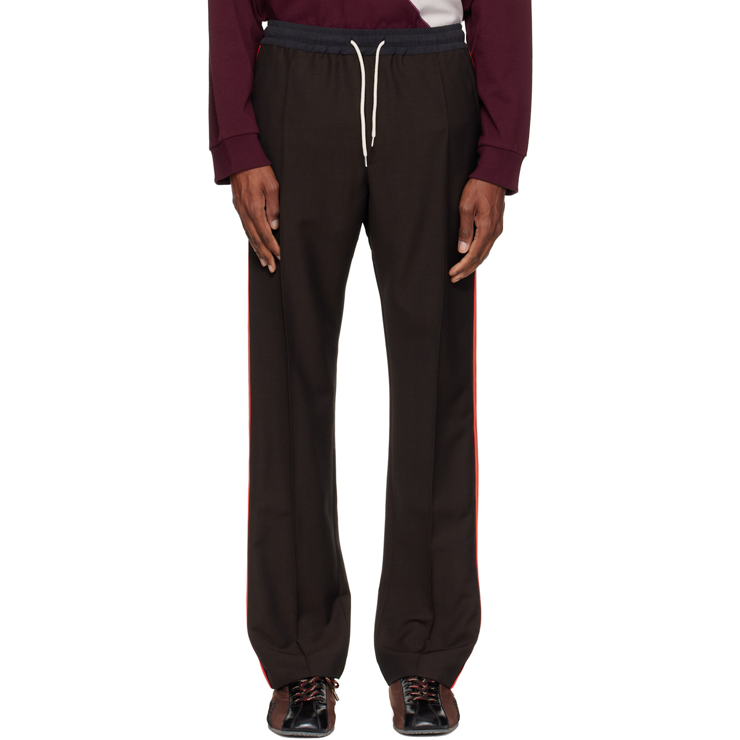 Wales Bonner Brown Energy Trousers