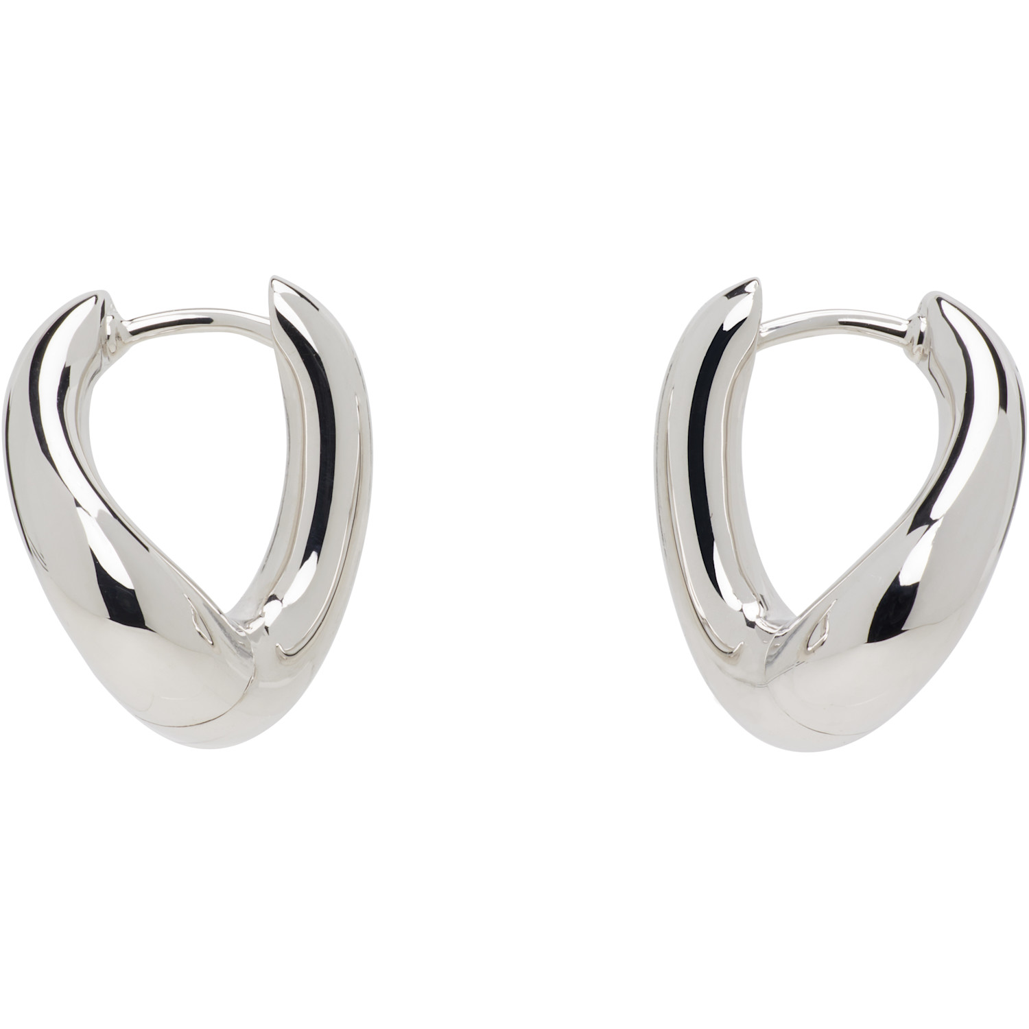 Tom Wood Twist Hoops Small Earrings