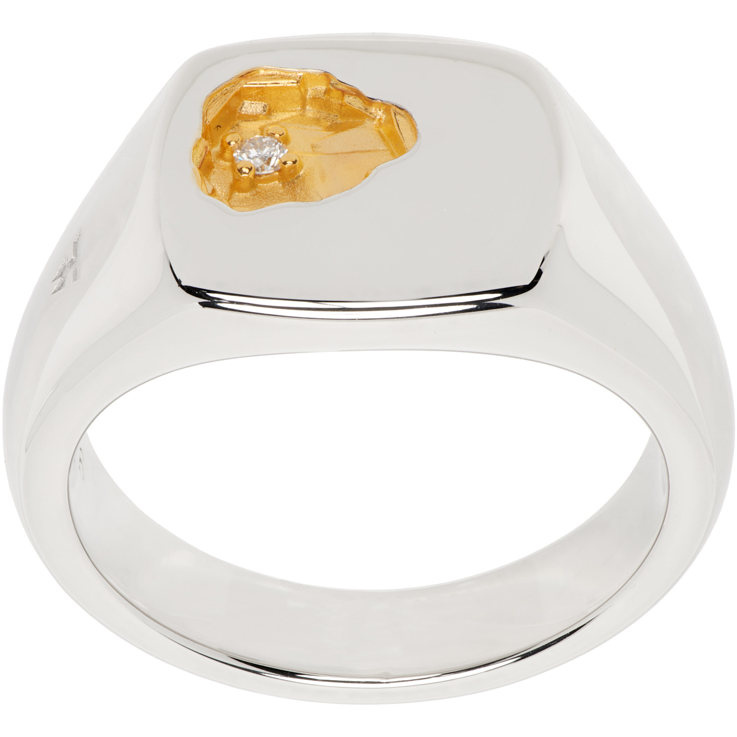 Tom Wood Mined Small Ring