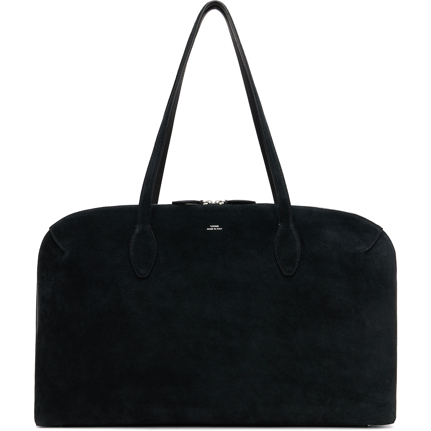 TOTEME Black Suede Day Tote