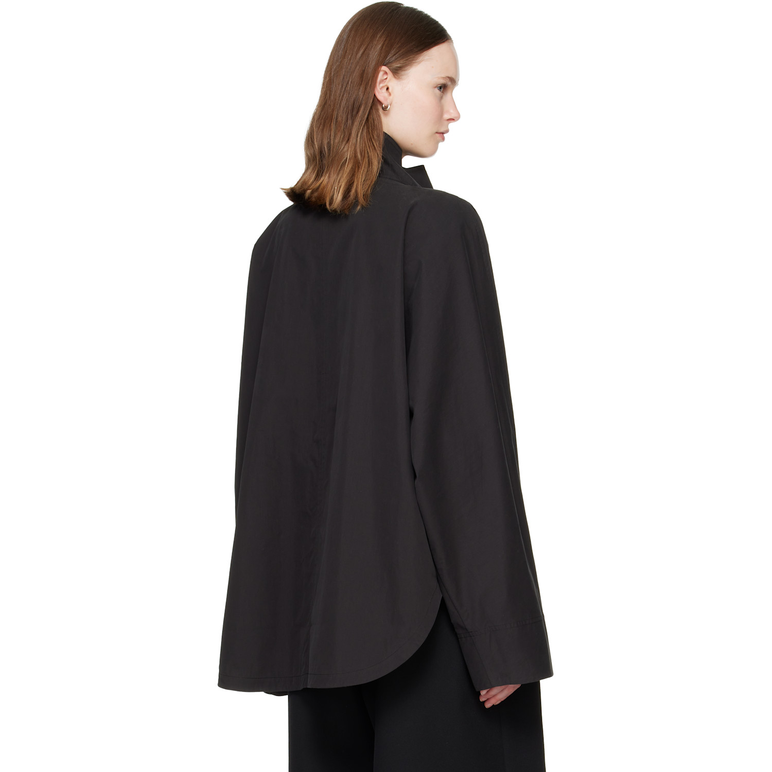  Toteme Black Summer Parachute Jacket 