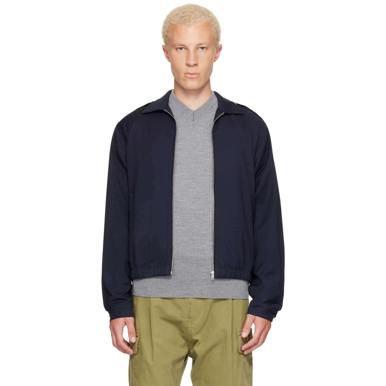 Gimaguas Navy Cani Bomber Jacket