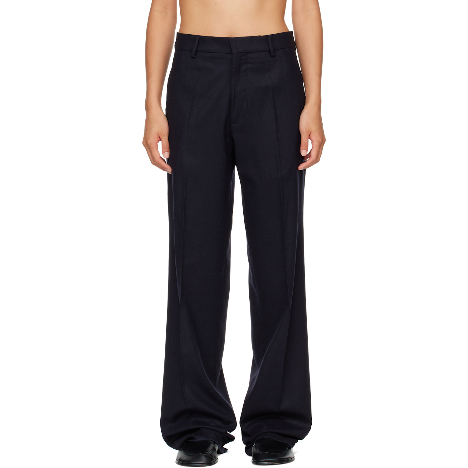HommeGirls Navy Slim Trousers