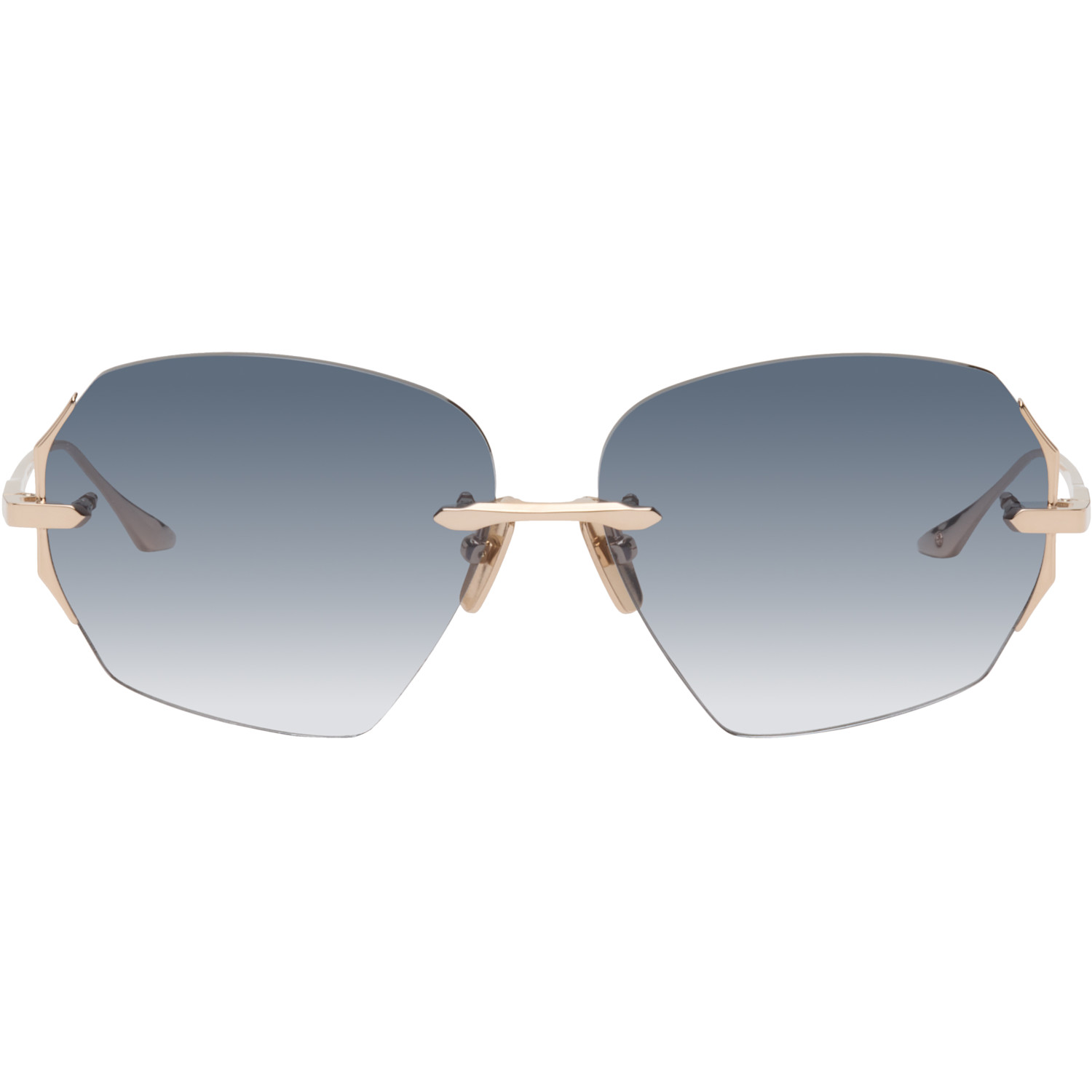 Dita Gold Dahlvin Sunglasses