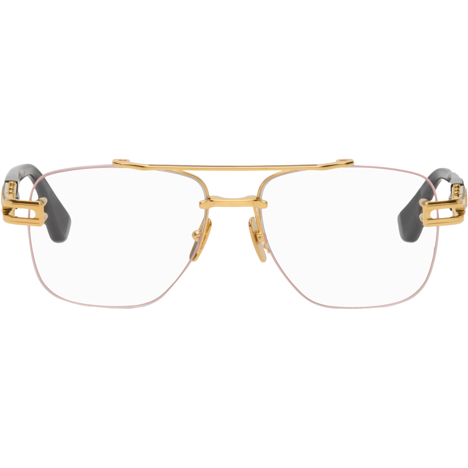 Dita Gold & Black Grand-Evo Rx Glasses