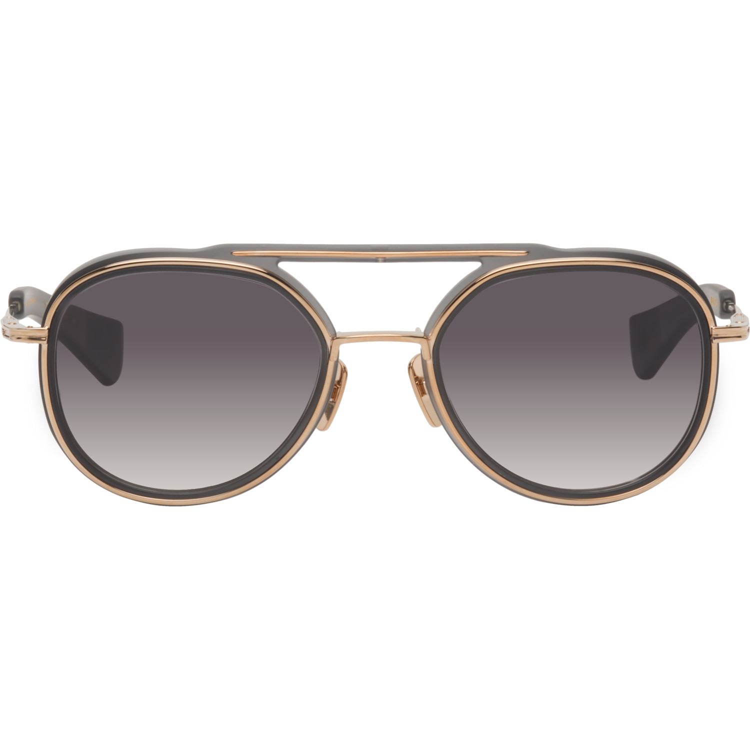 Dita Gray & Gold Spacecraft Sunglasses