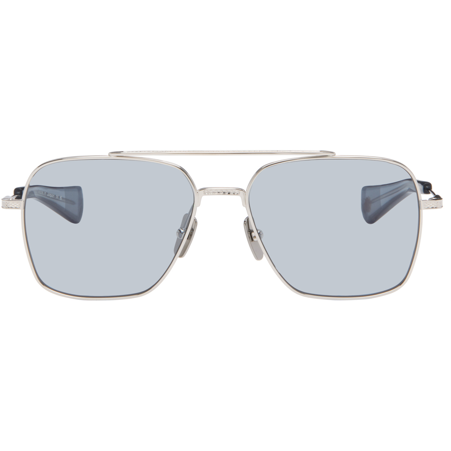 Dita Silver Flight-seven Sunglasses In Silver