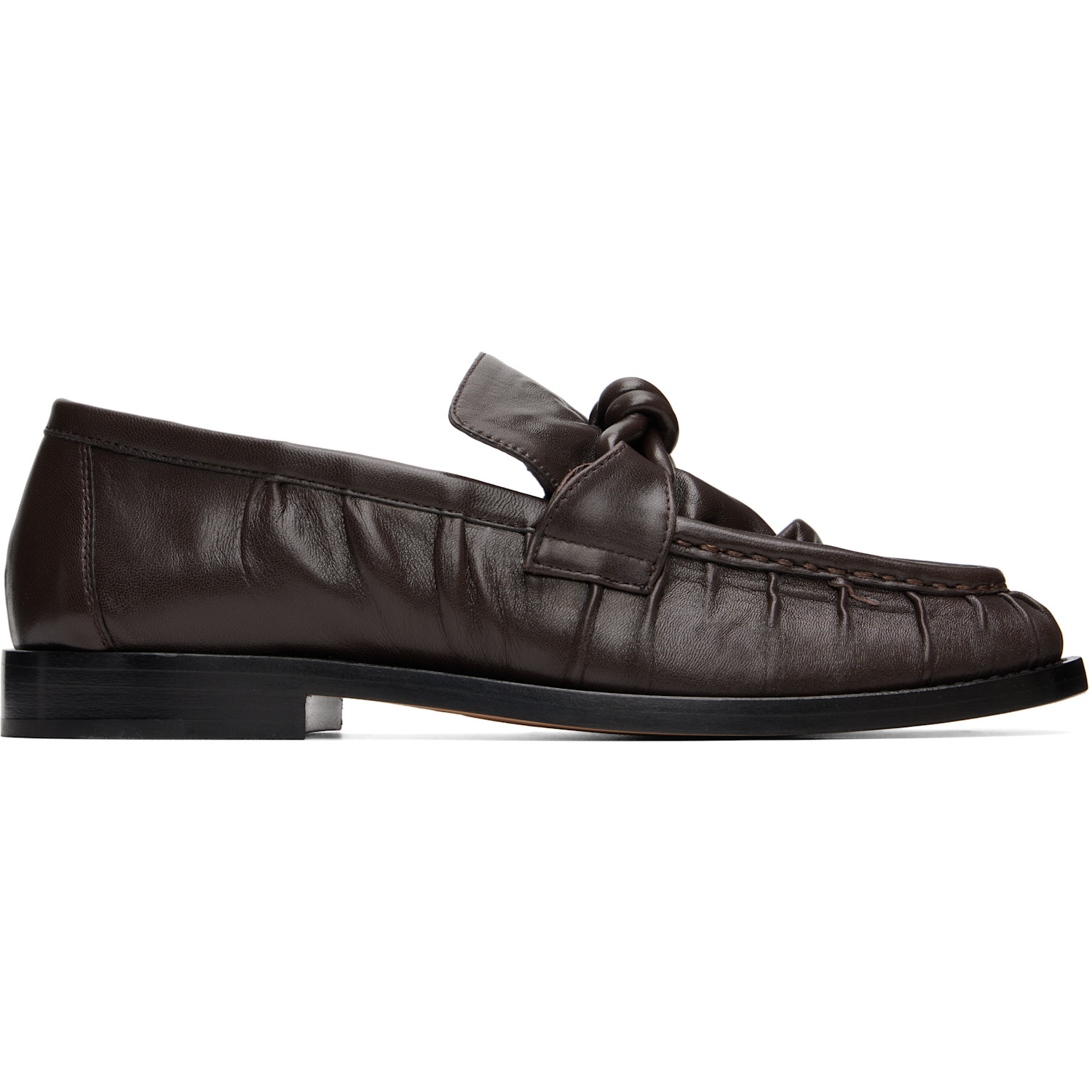 Bottega Veneta Brown Astaire Loafers