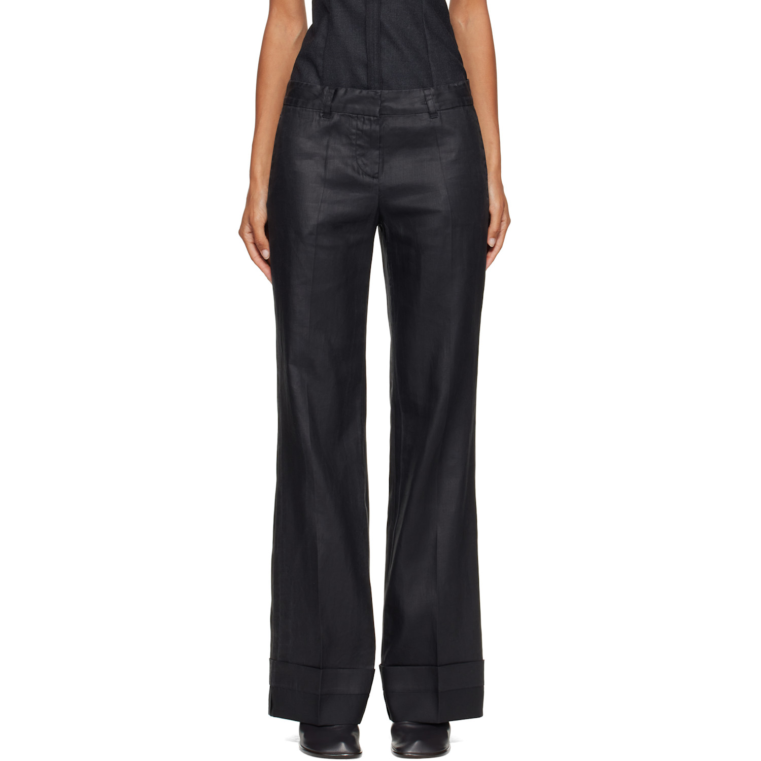 OUR LEGACY Black Hip Trousers
