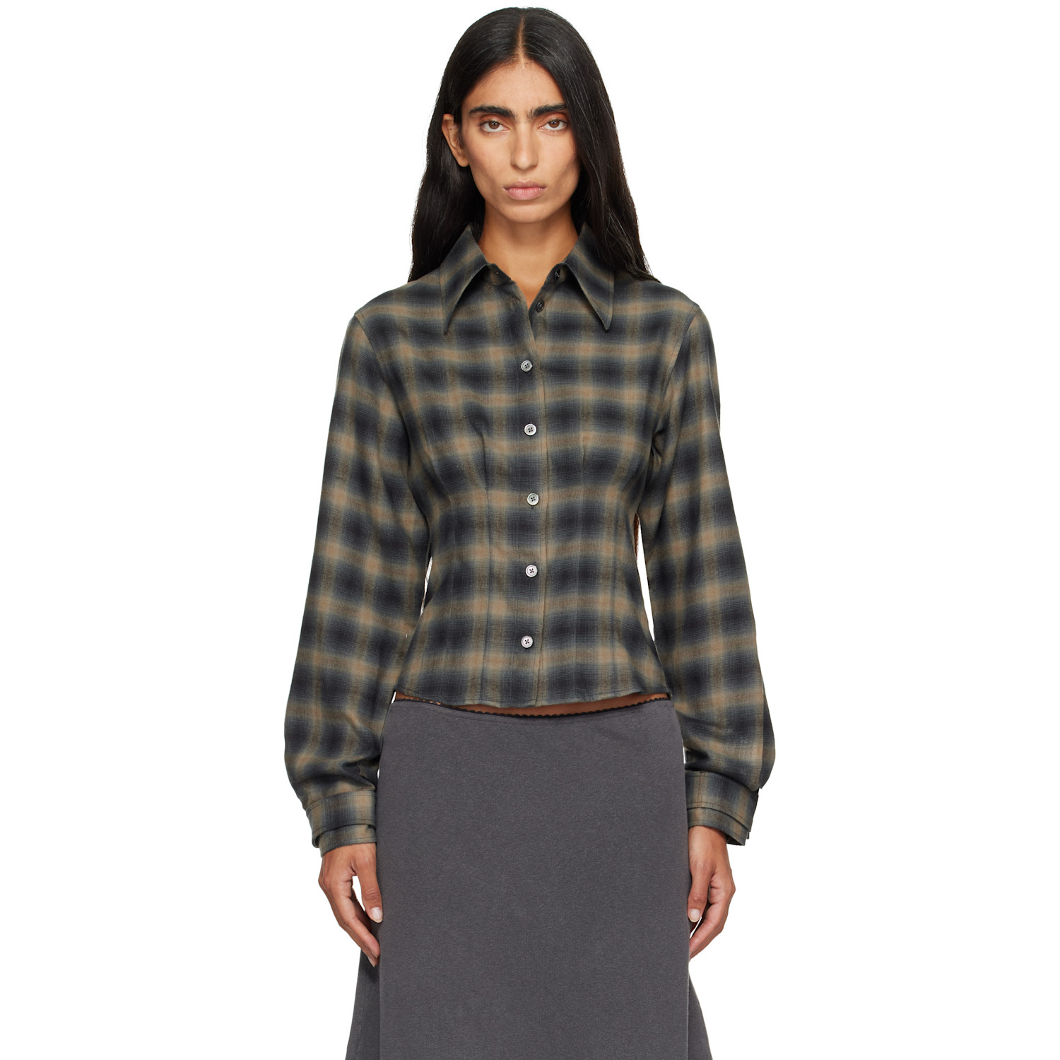 OUR LEGACY Blue Envelop Shirt