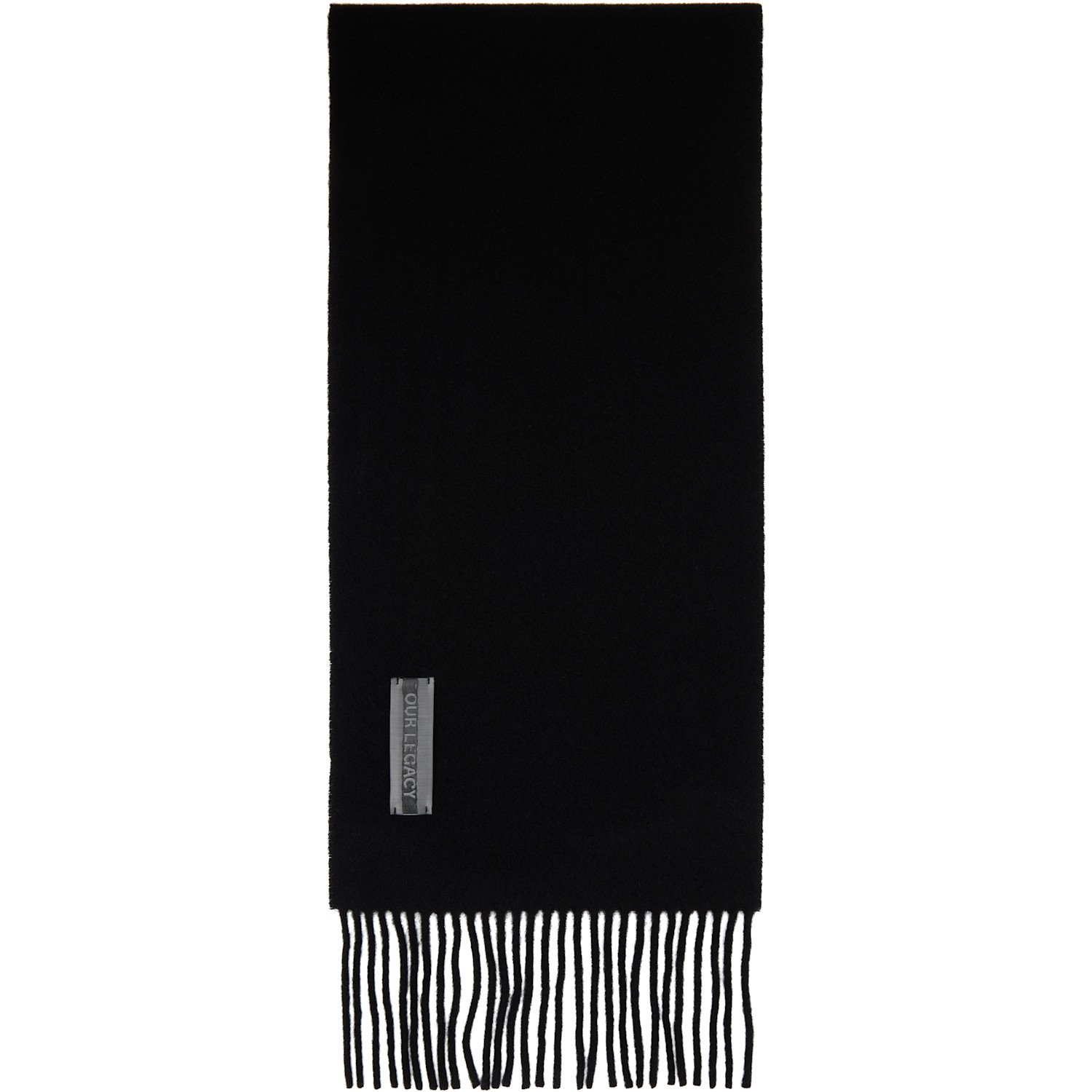 OUR LEGACY Black Estate Scarf