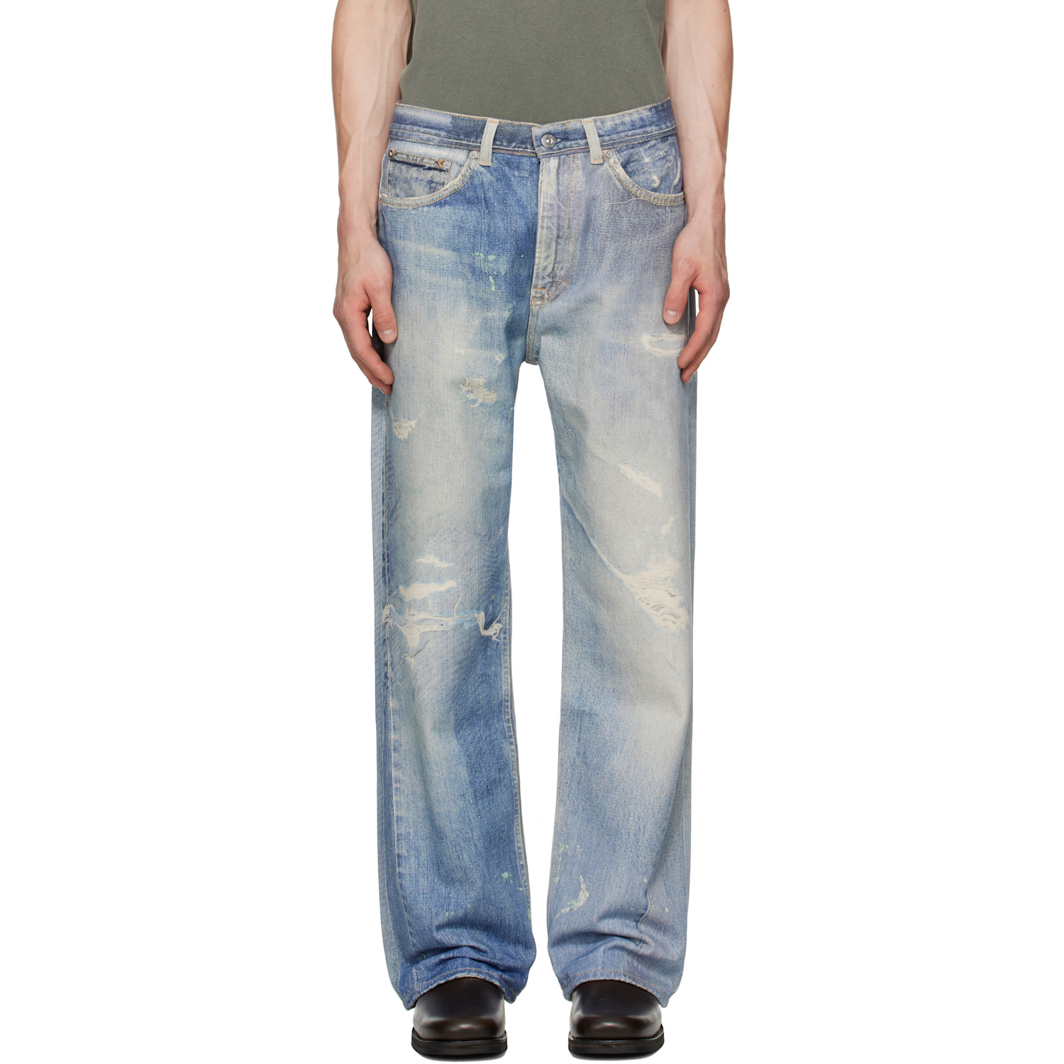 OUR LEGACY Blue Third Cut Jeans