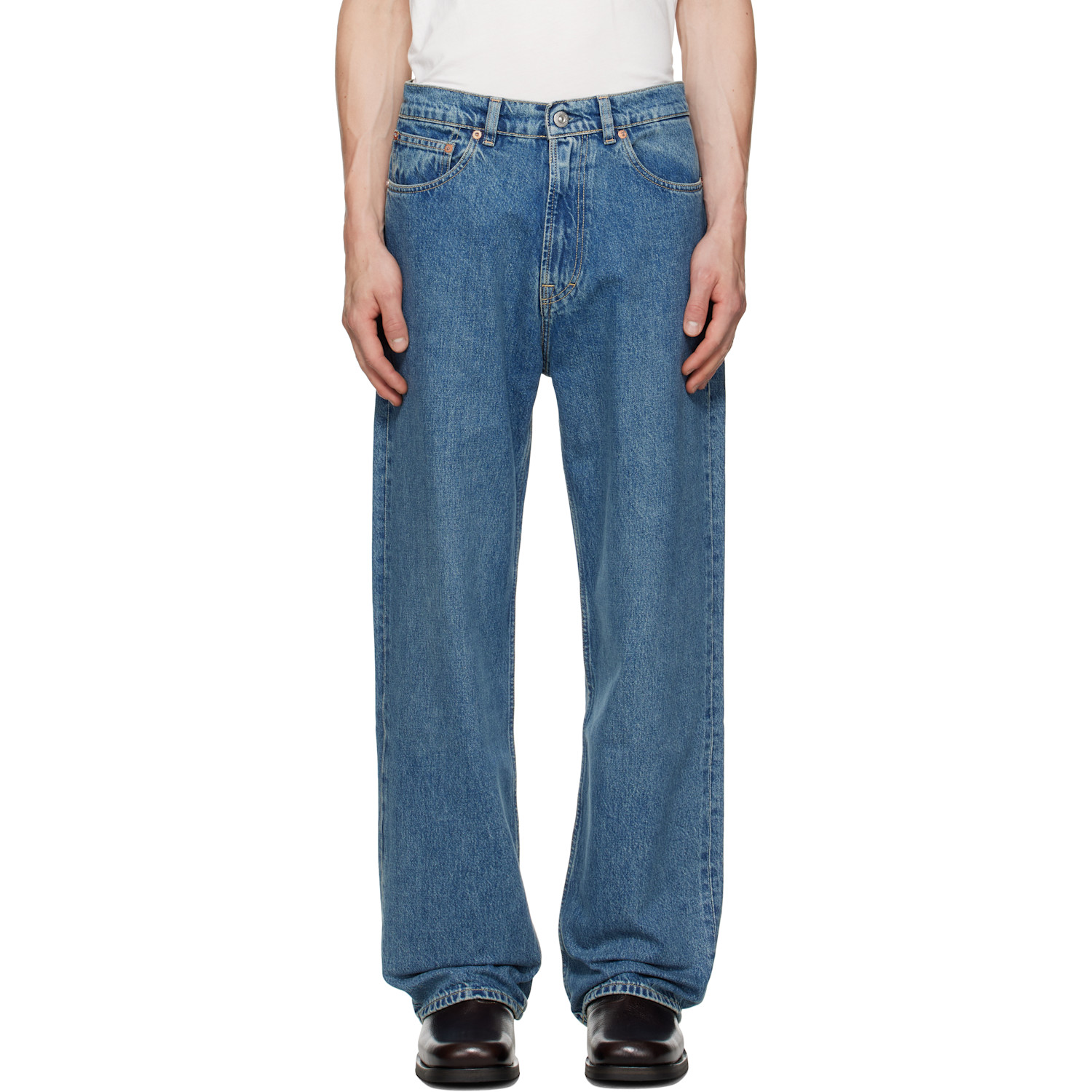 OUR LEGACY Blue Third Cut Jeans