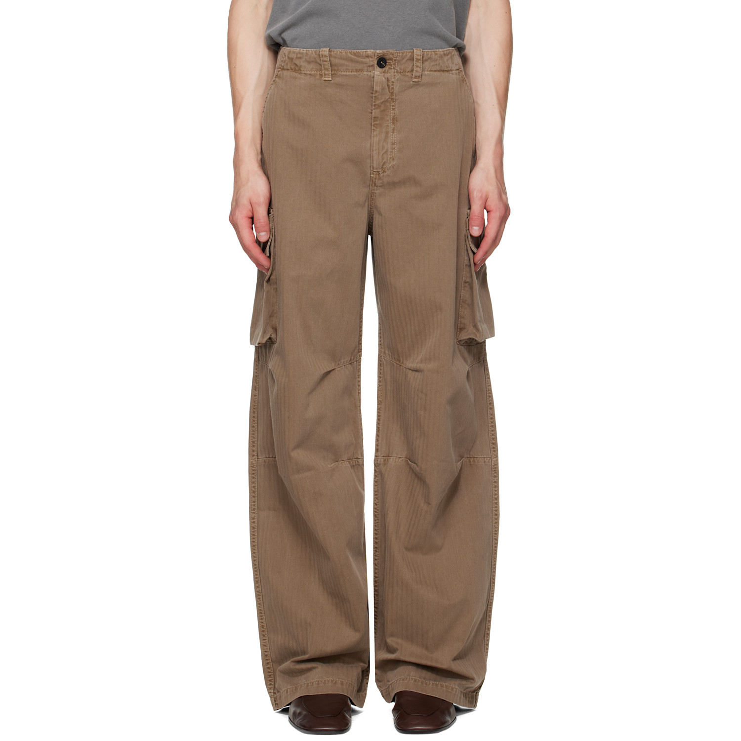 OUR LEGACY Beige Mount Cargo Pants