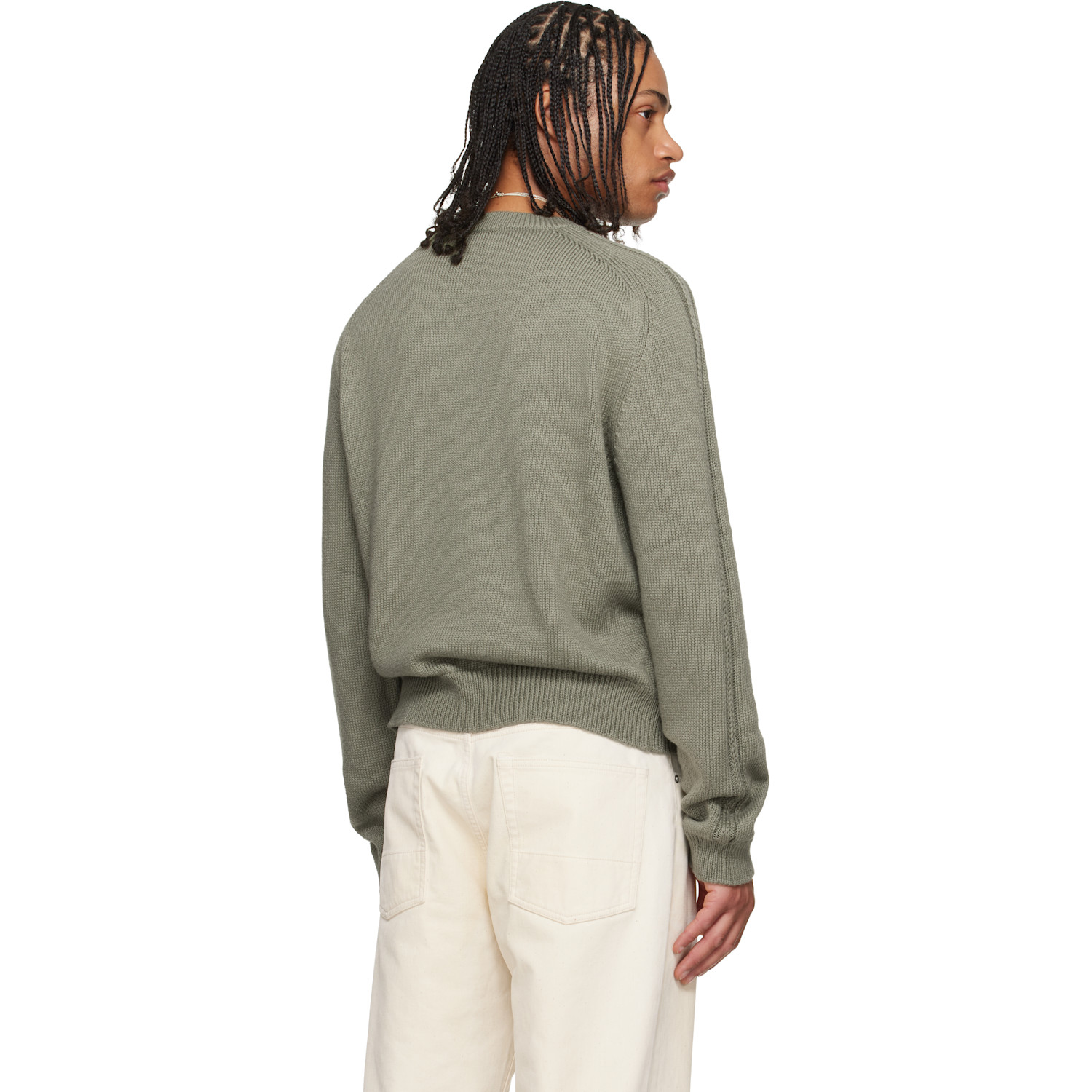  Our Legacy Gray True Roundneck Sweater 