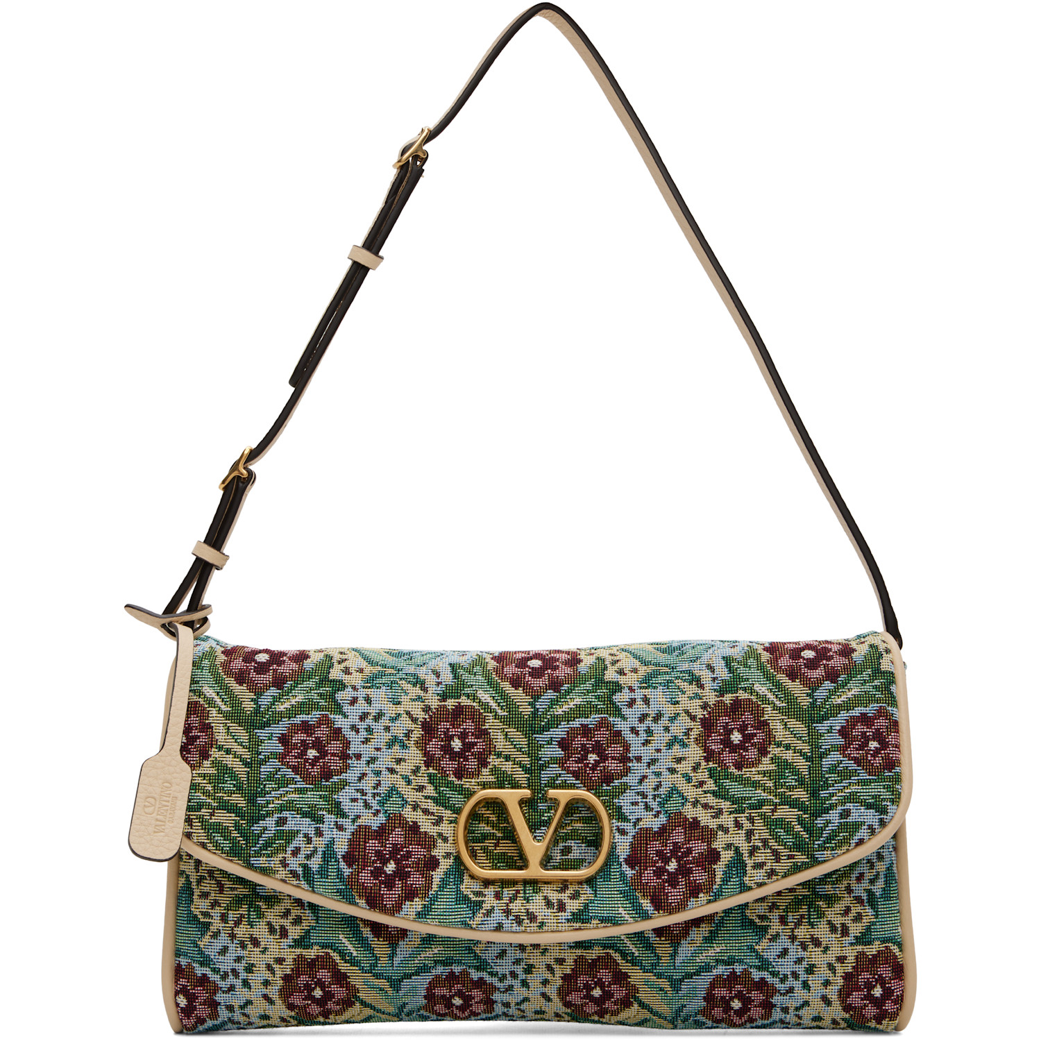 Valentino Garavani Blue Devain Small Shoulder Bag