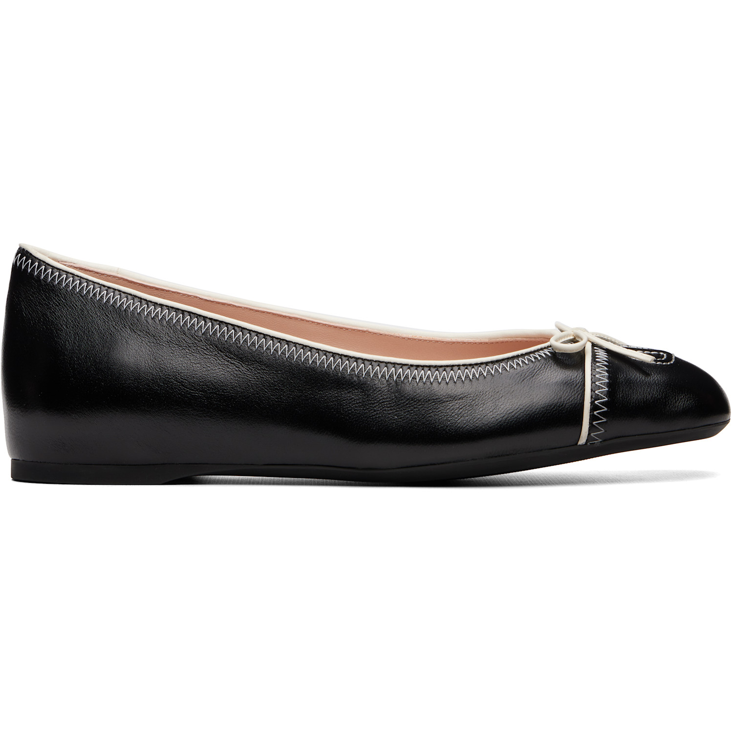 Valentino Garavani Black VLogo Signature Ballerina Flats
