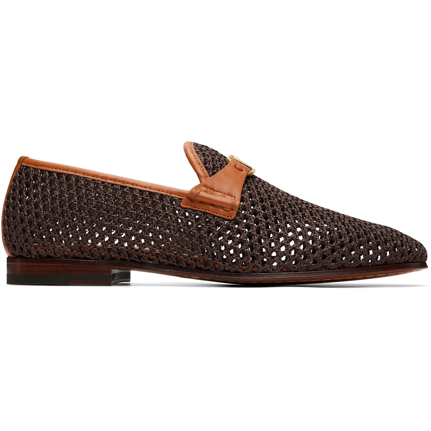 Valentino Garavani Brown Wolfe Loafers