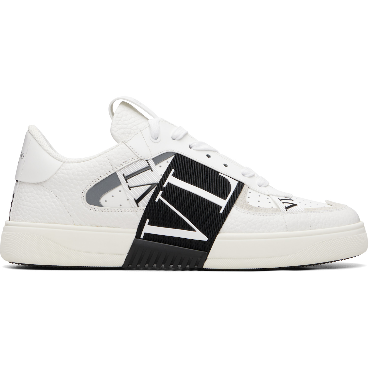 Valentino Garavani White Low-Top Calfskin VL7N Sneakers