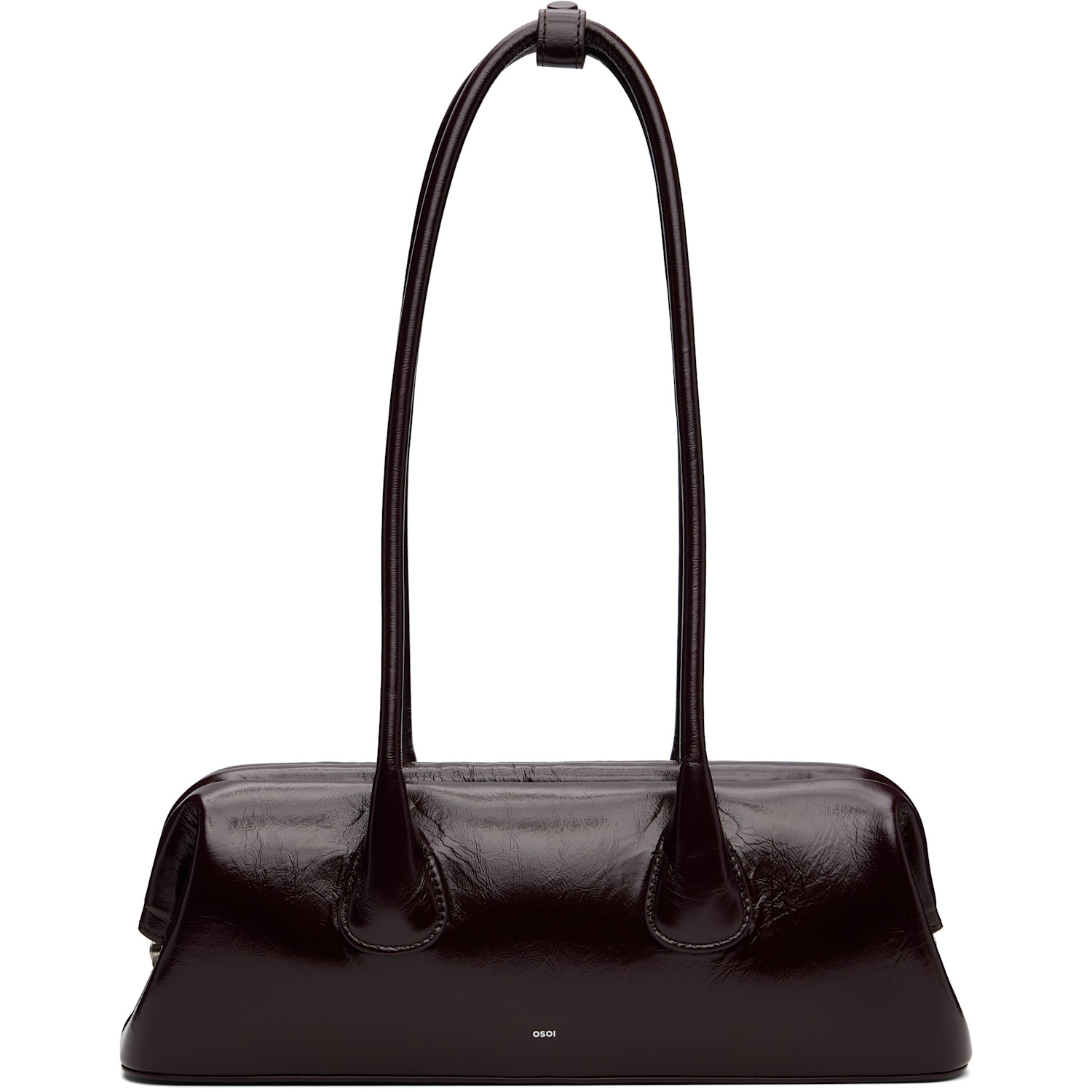 OSOI Burgundy Boat Wide Mini Bag