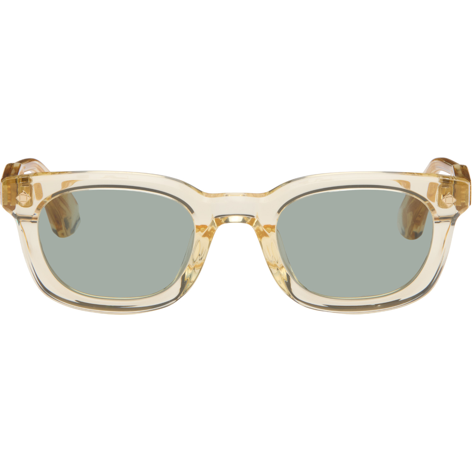 Lunetterie Générale Beige 'One More Night' Sunglasses