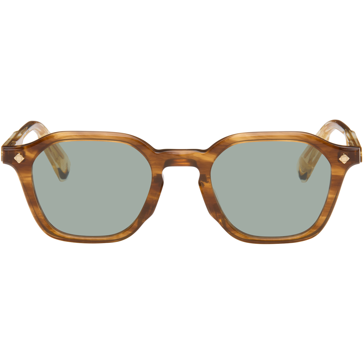 Lunetterie Générale Brown & Beige Only Romance Sunglasses