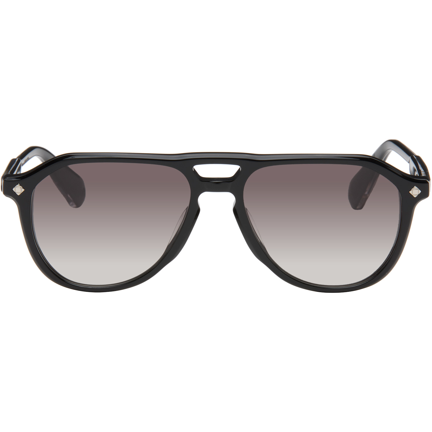 Lunetterie Générale Black 'Gran Turismo' Sunglasses