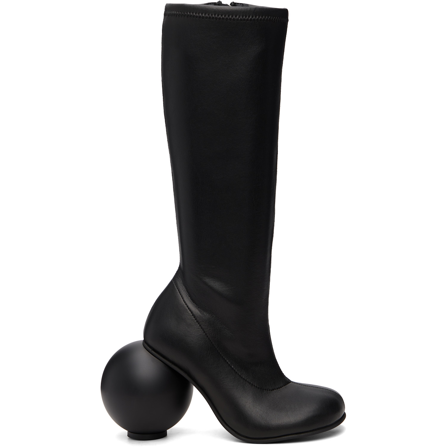 YUME YUME Black Ball Tall Boots