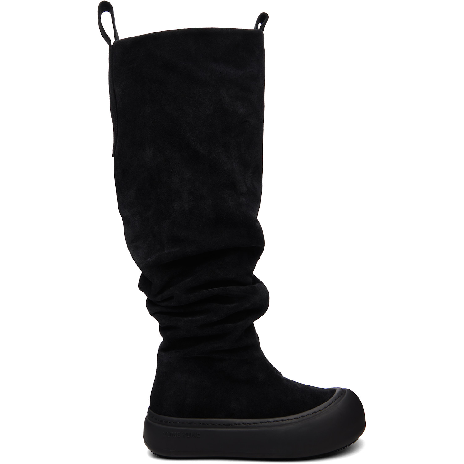 YUME YUME SSENSE Exclusive Black Fisherman Tall Boots