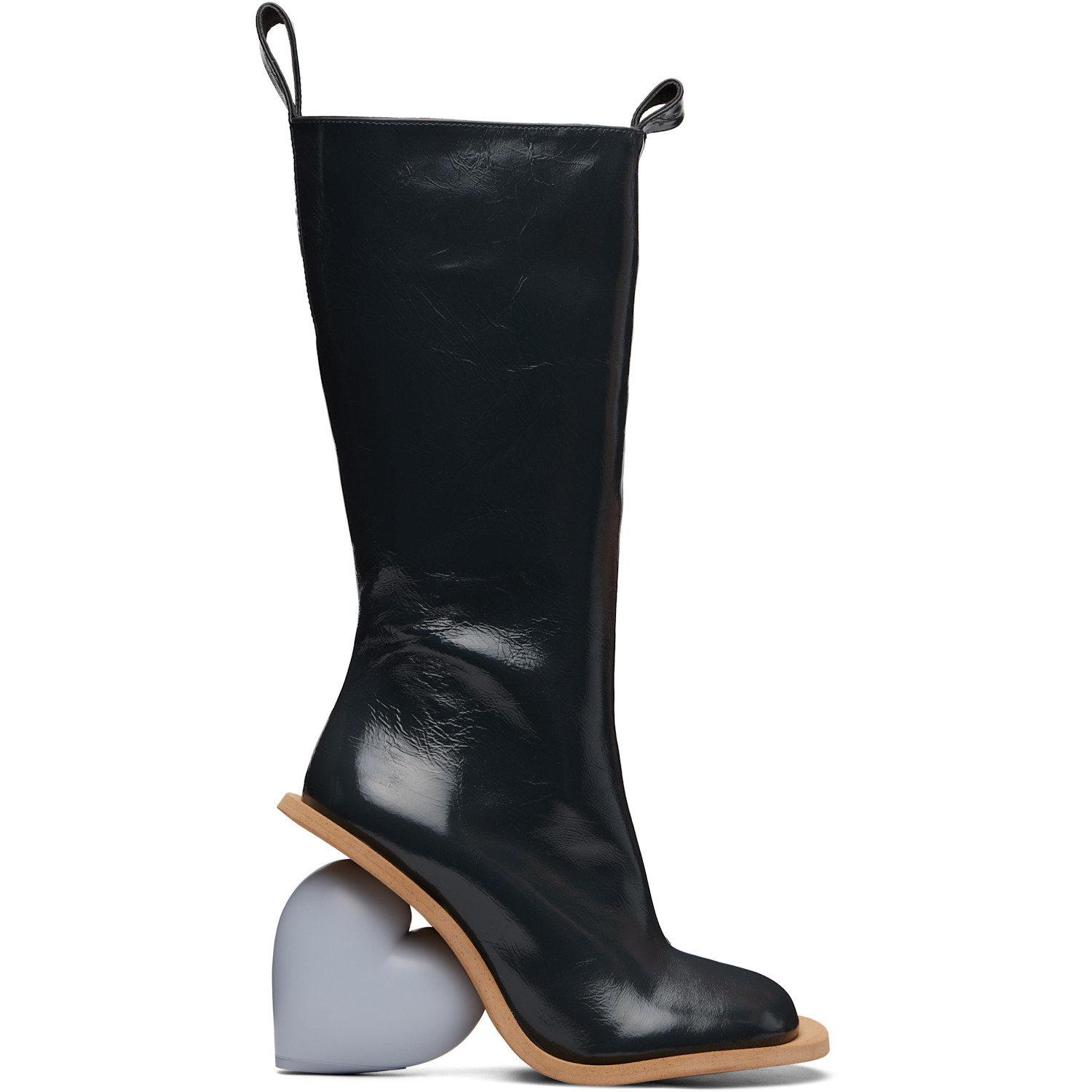 YUME YUME Gray Love Tall Boots