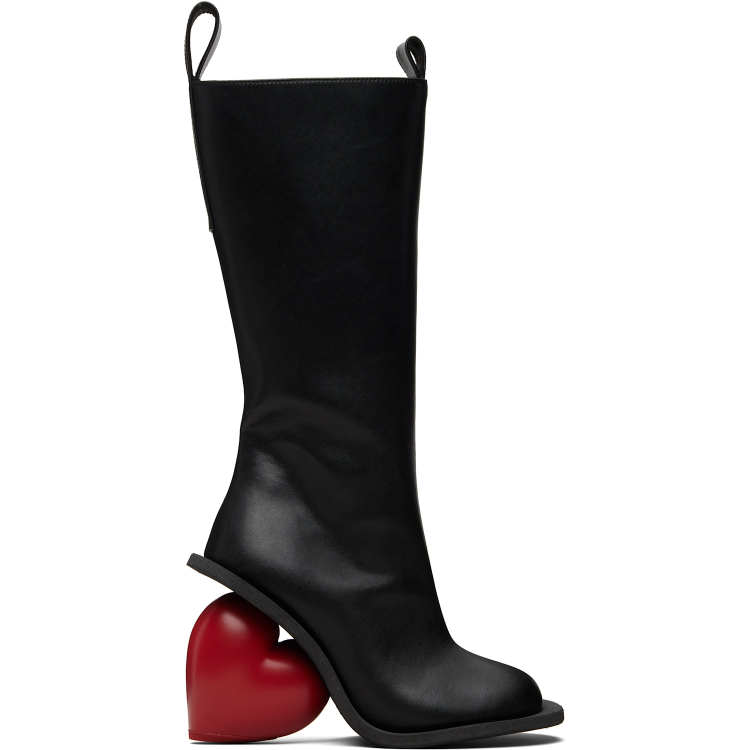 YUME YUME Black & Red Love Tall Boots