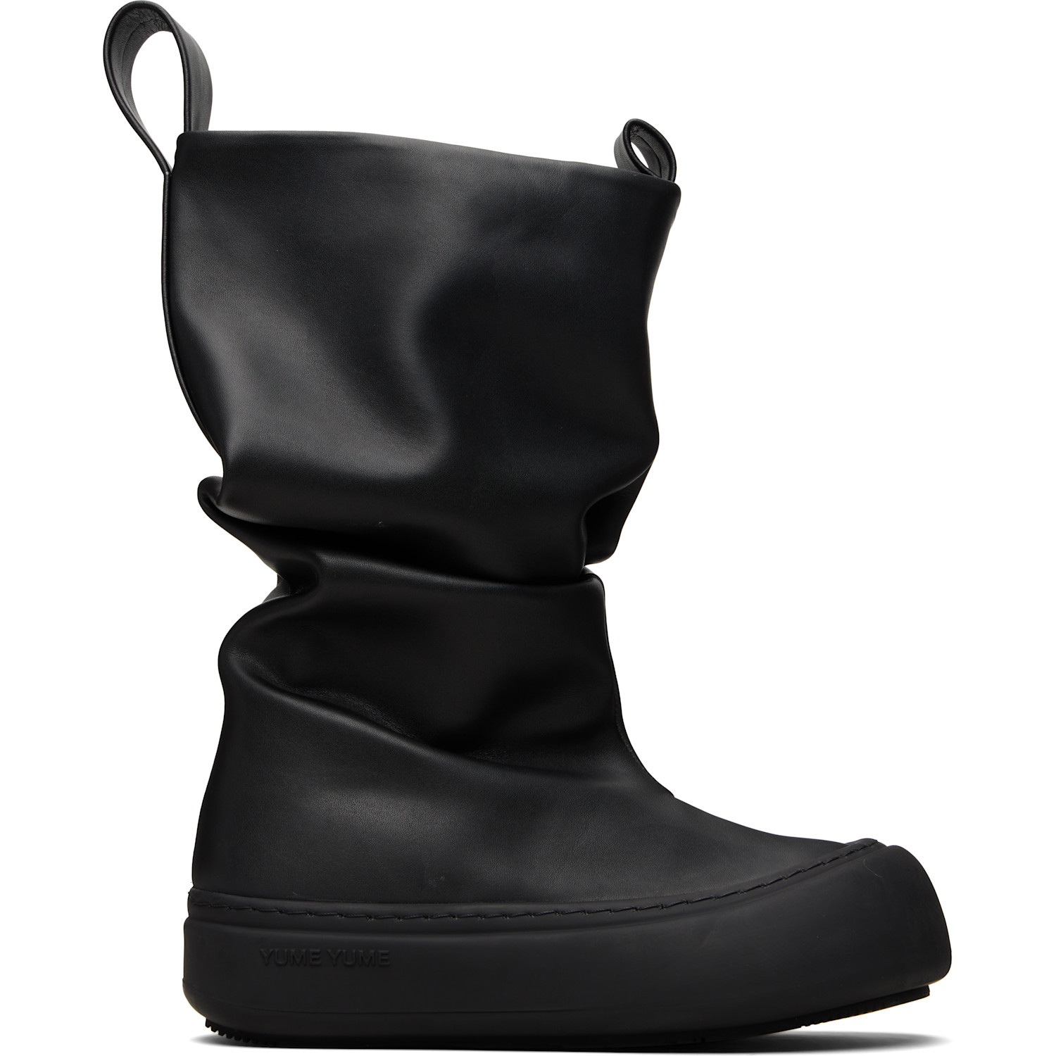 YUME YUME Black Low Fisherman Chelsea Boots