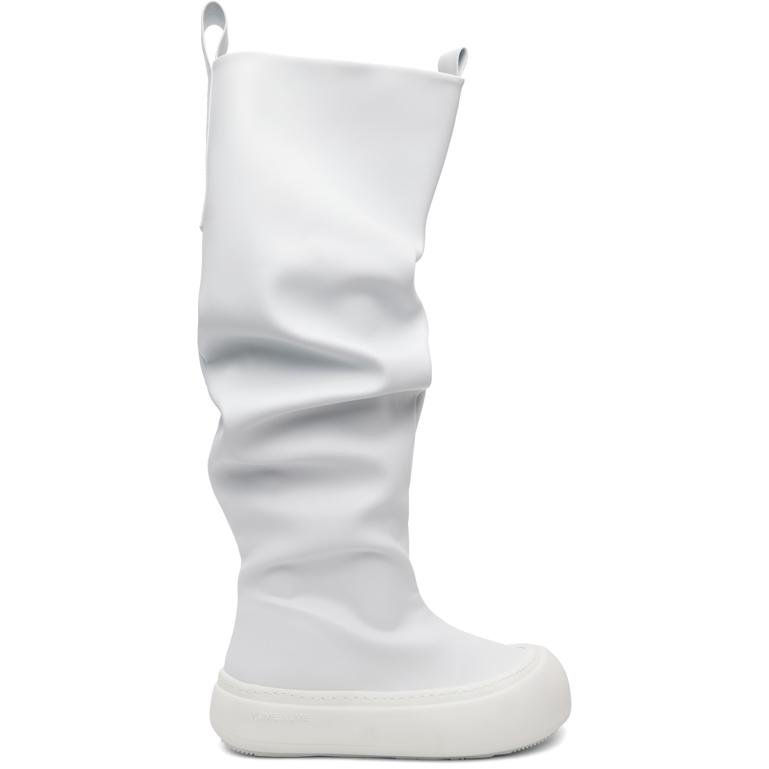 YUME YUME Off-White Fisherman Chelsea Boots