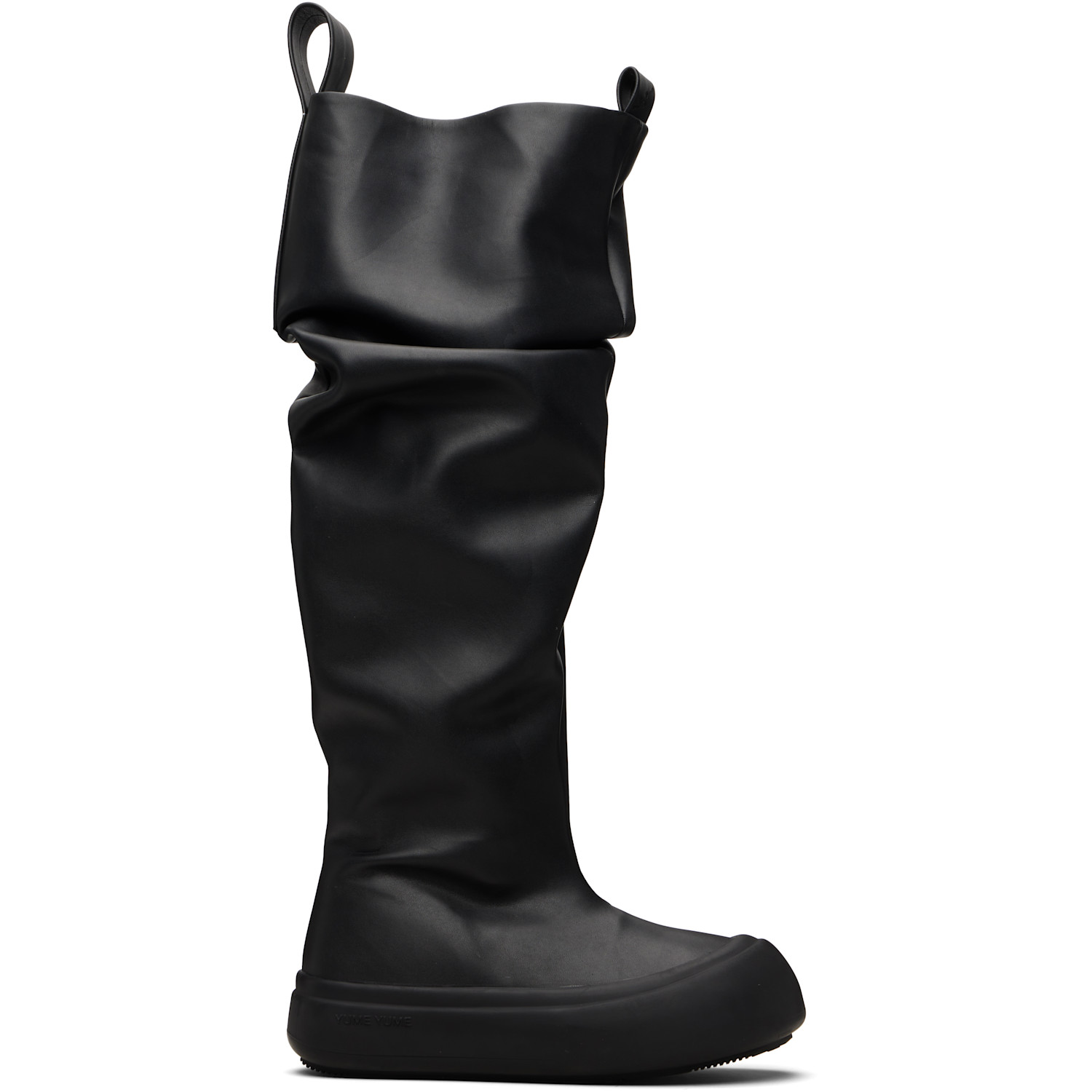 YUME YUME Black Fisherman Chelsea Boots