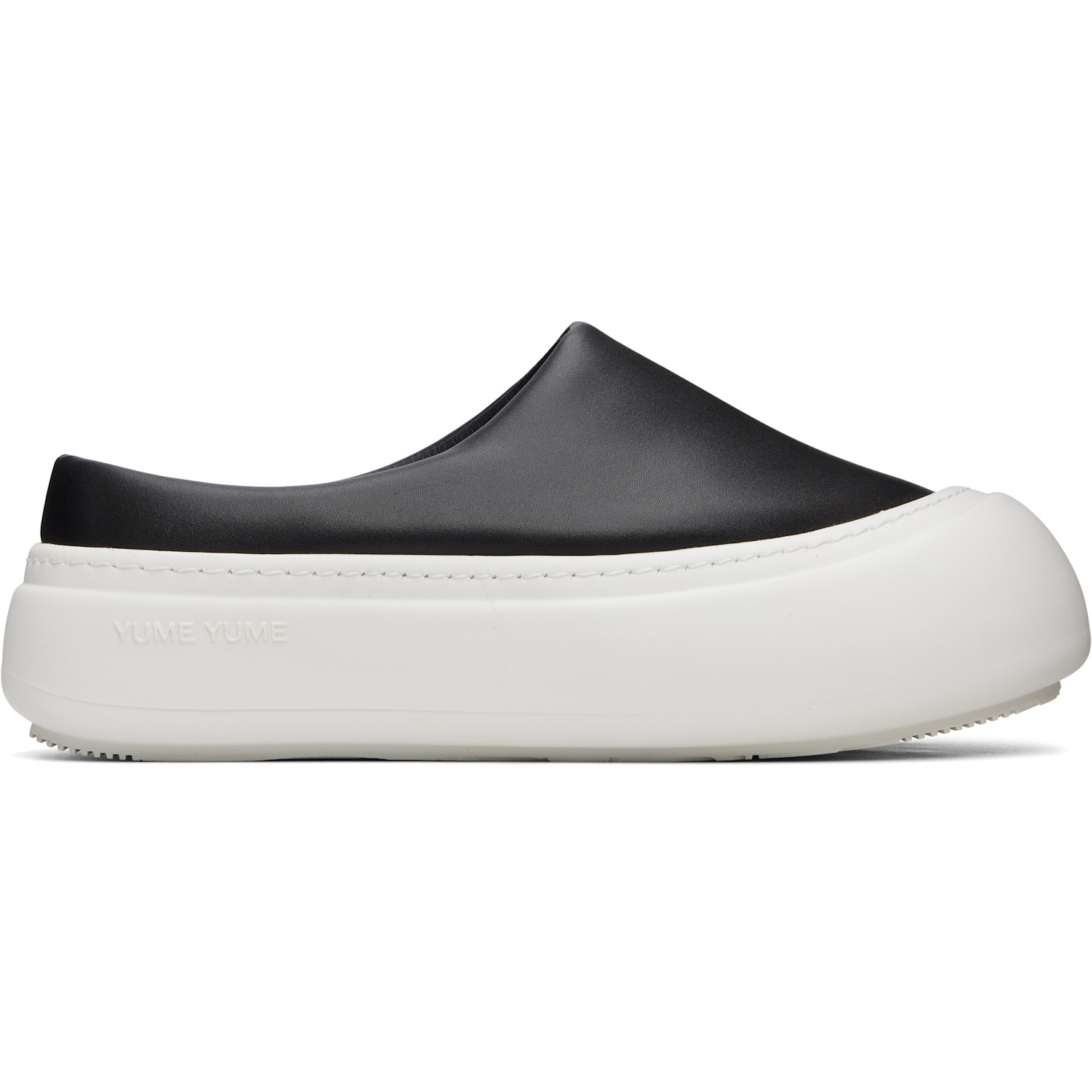 YUME YUME SSENSE Exclusive Black & White Goofy Slider Sneakers
