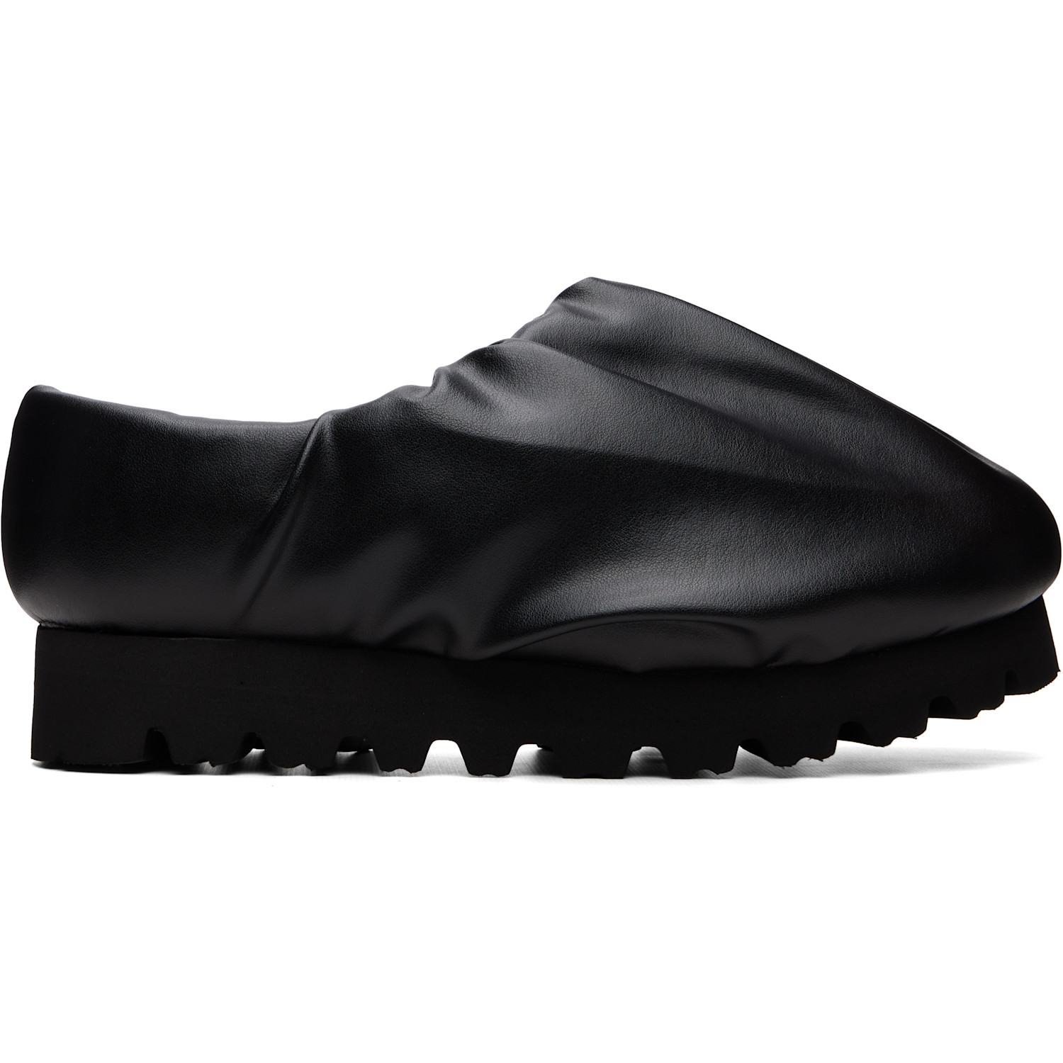 YUME YUME Black Camp Low Mule Loafers