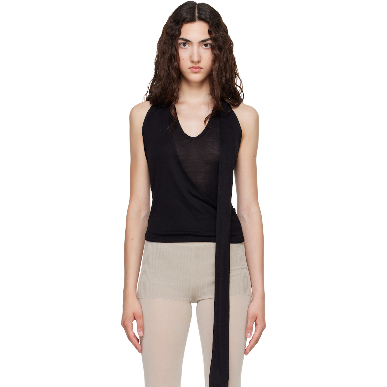 Belle Anna Black Duo Top